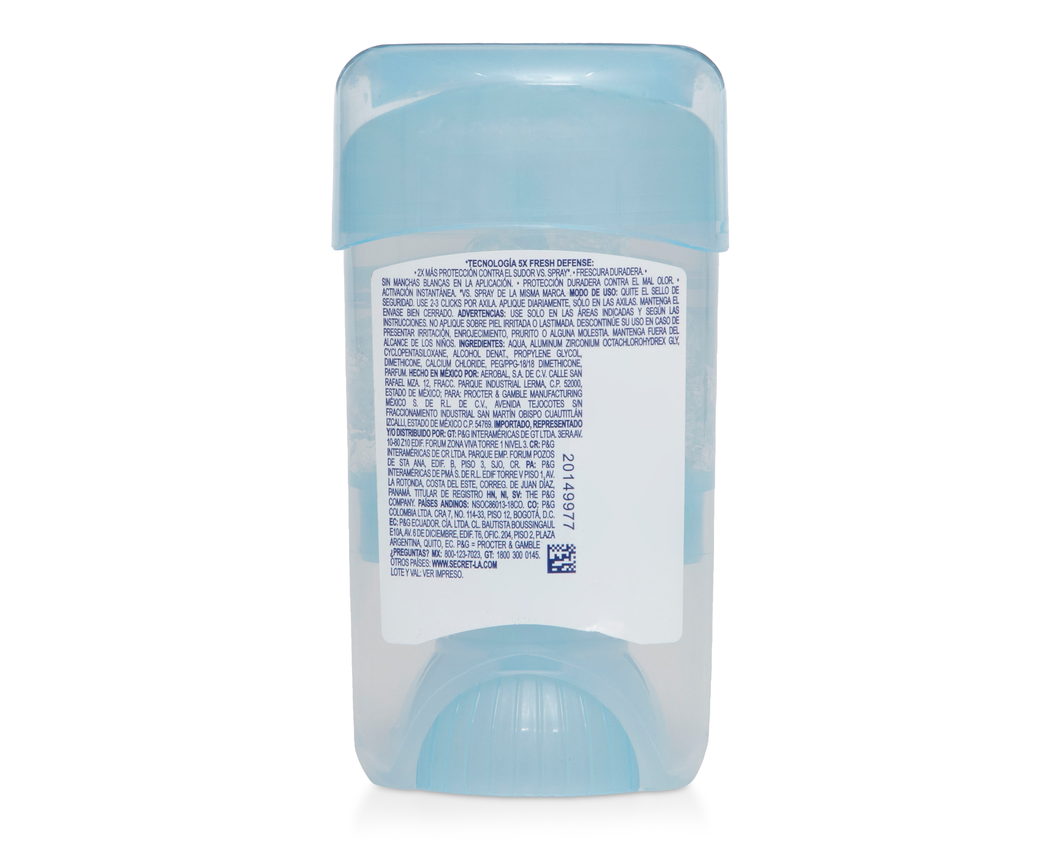 Foto 3 pulgar | Foto 2 | Desodorante en Barra Secret Gel Invisible Ph Balanced Lavender 45 g