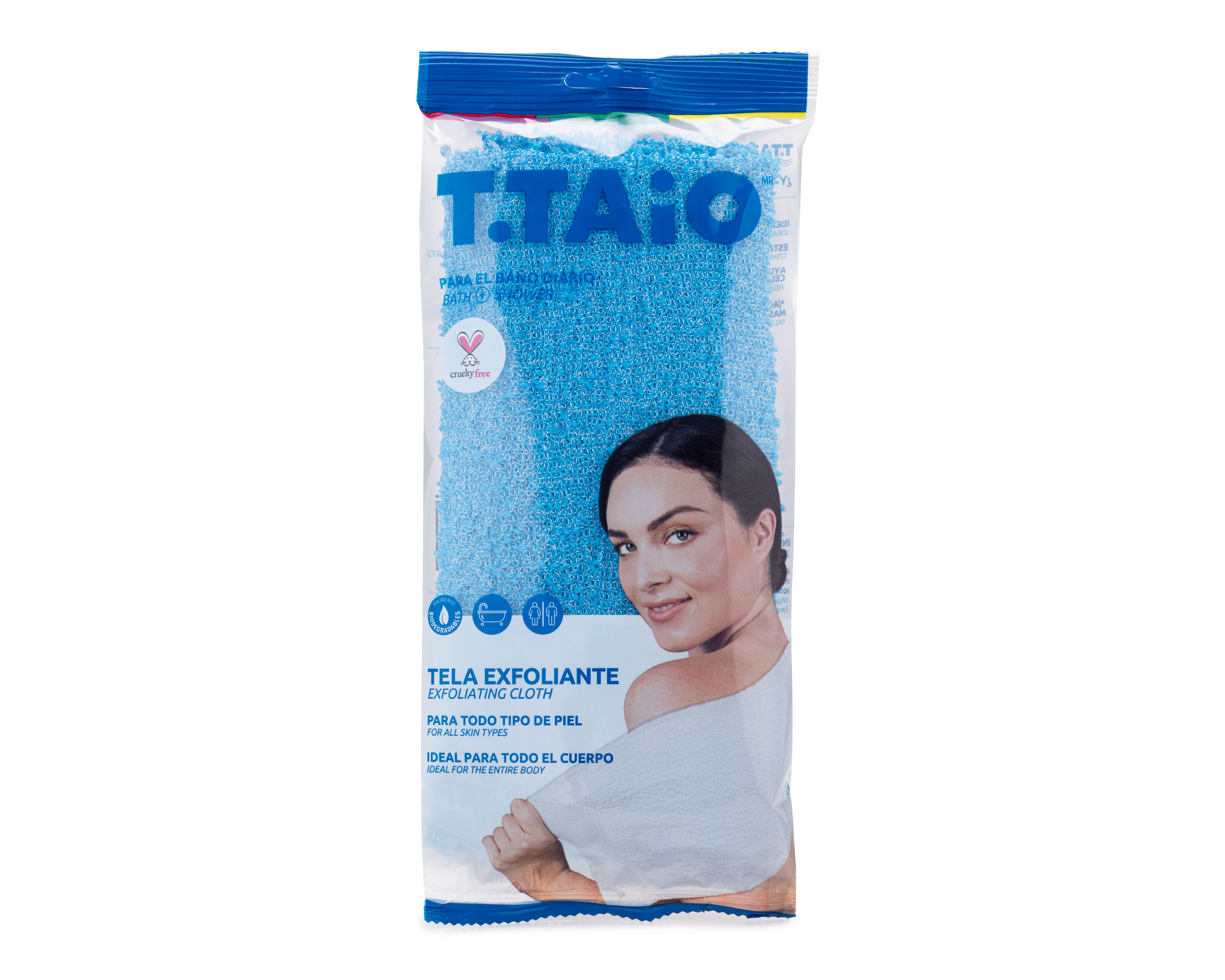 Tela Strech T.Taio Exfoliante para Baño 1 Pieza al Azar