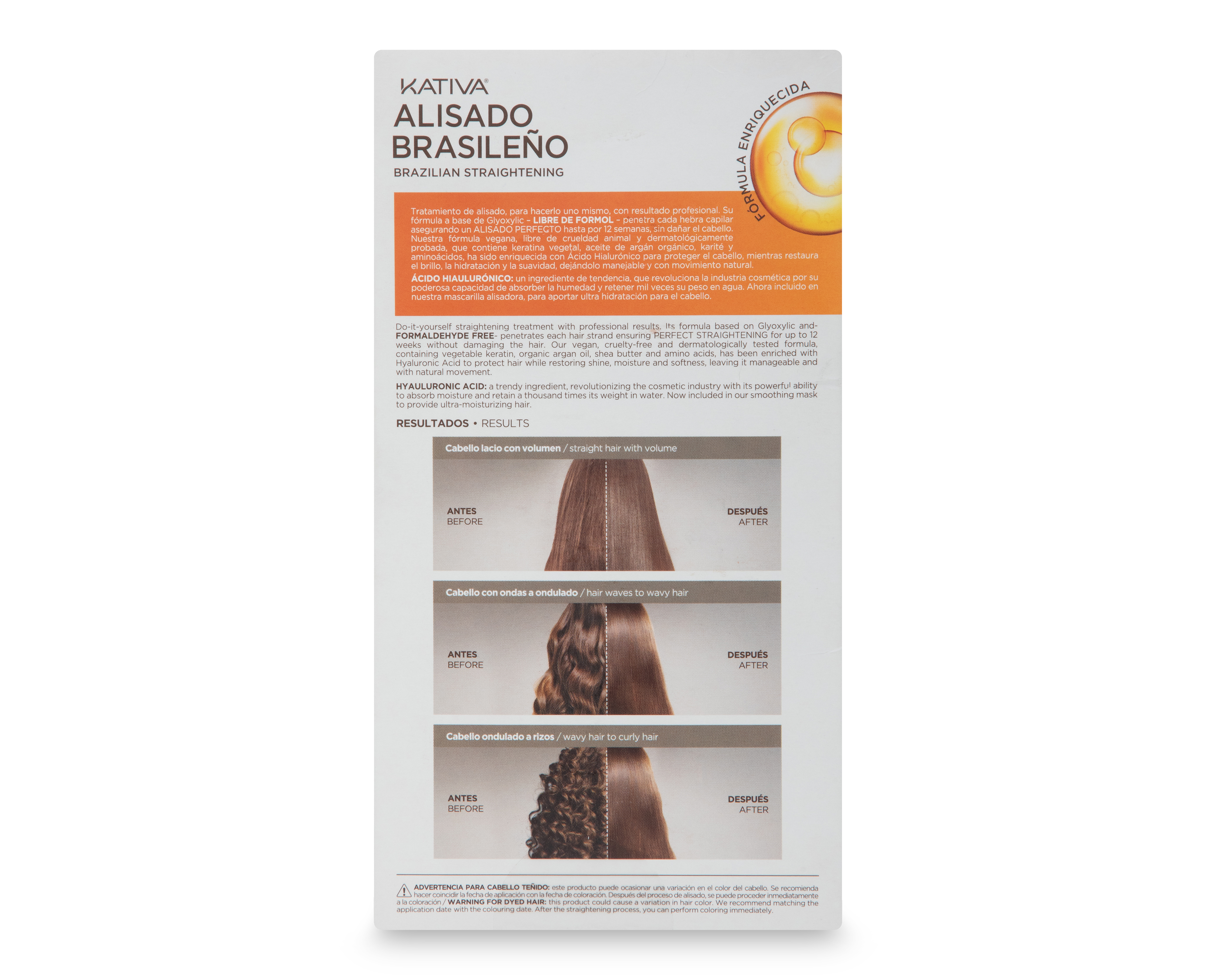 Foto 3 | Foto 3 | Tratamiento Capilar Kativa Alisado Brasileño con Ácido Hialurónico