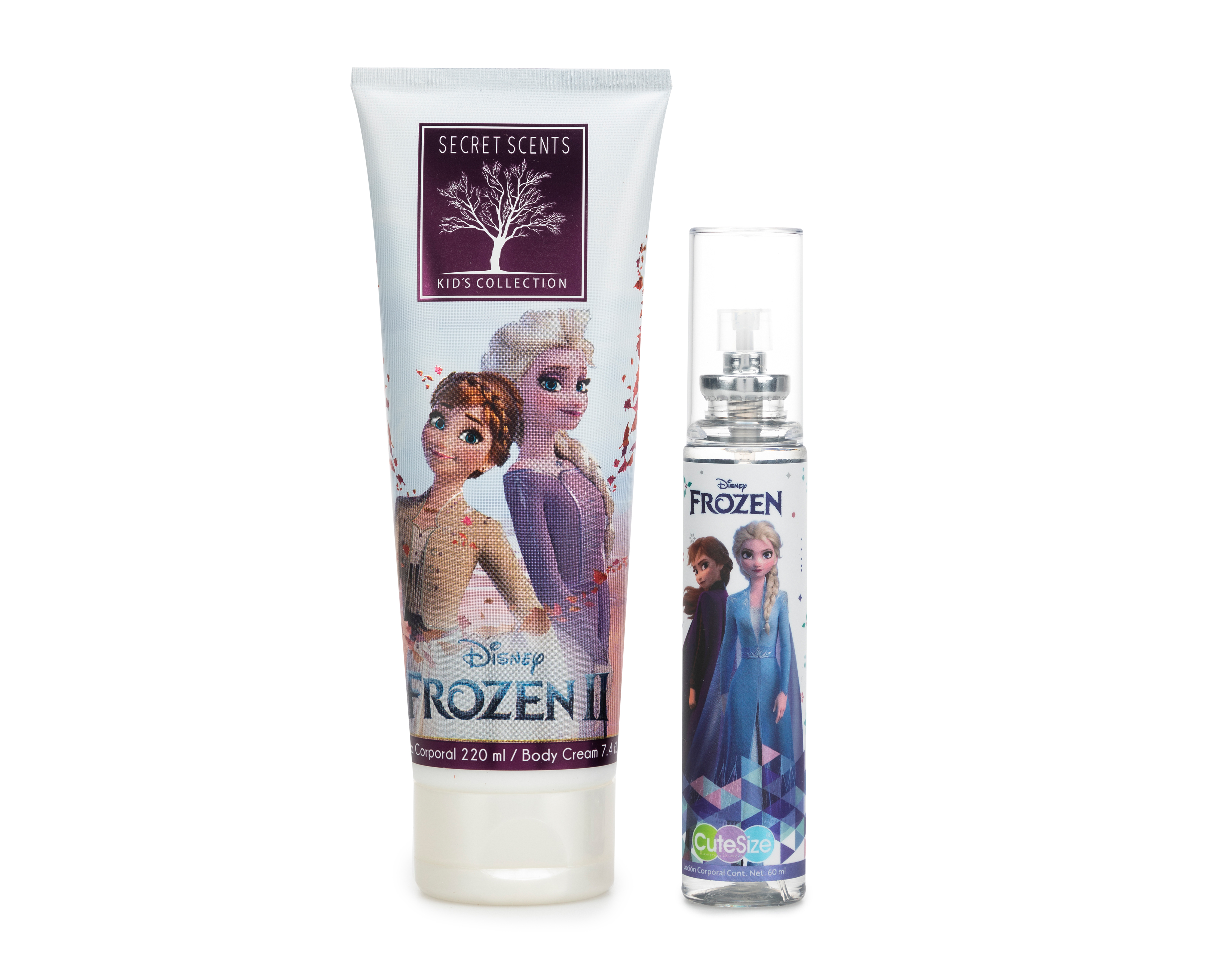 Crema Corporal y Loción para Niña Frozen 220 + 60 ml
