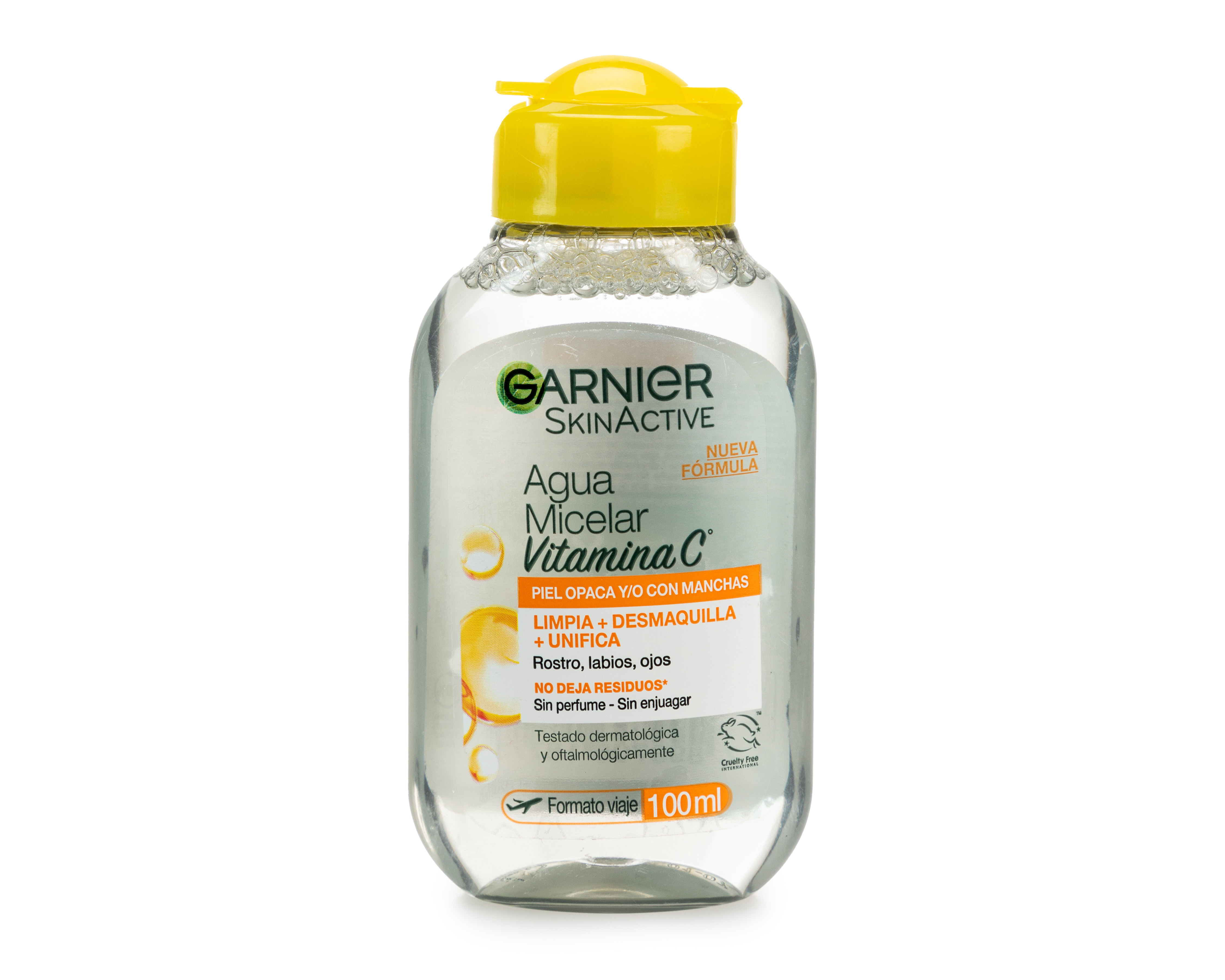 Foto 2 pulgar | Foto 1 | Agua Micelar Garnier Express Aclara con Vitamina C 100 ml