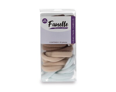 Foto 3 | Foto 3 | Ligas para Cabello Fanelle 20 Piezas