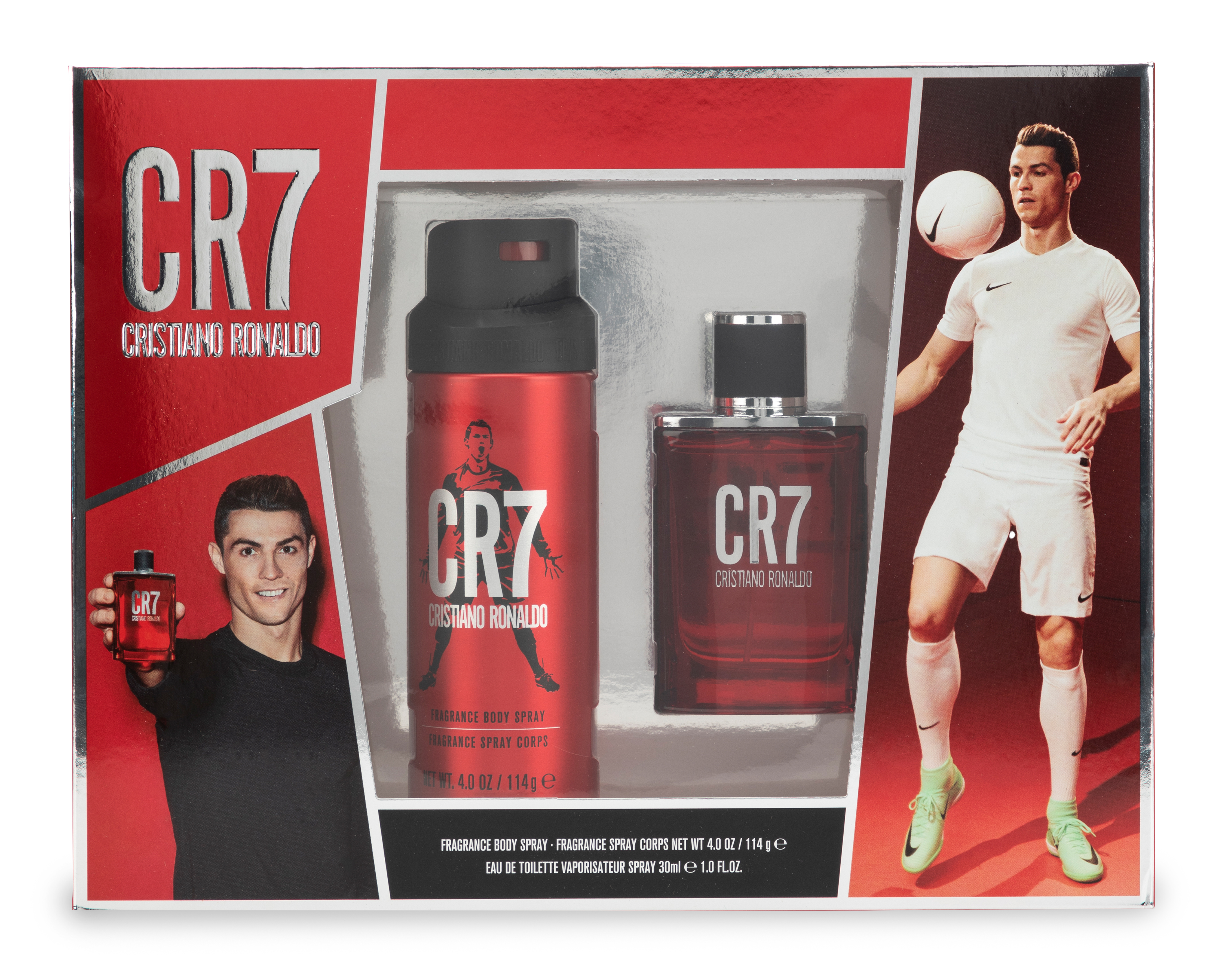 Foto 2 pulgar | Foto 1 | Estuche para Hombre Cristiano Ronaldo CR7 2 Piezas