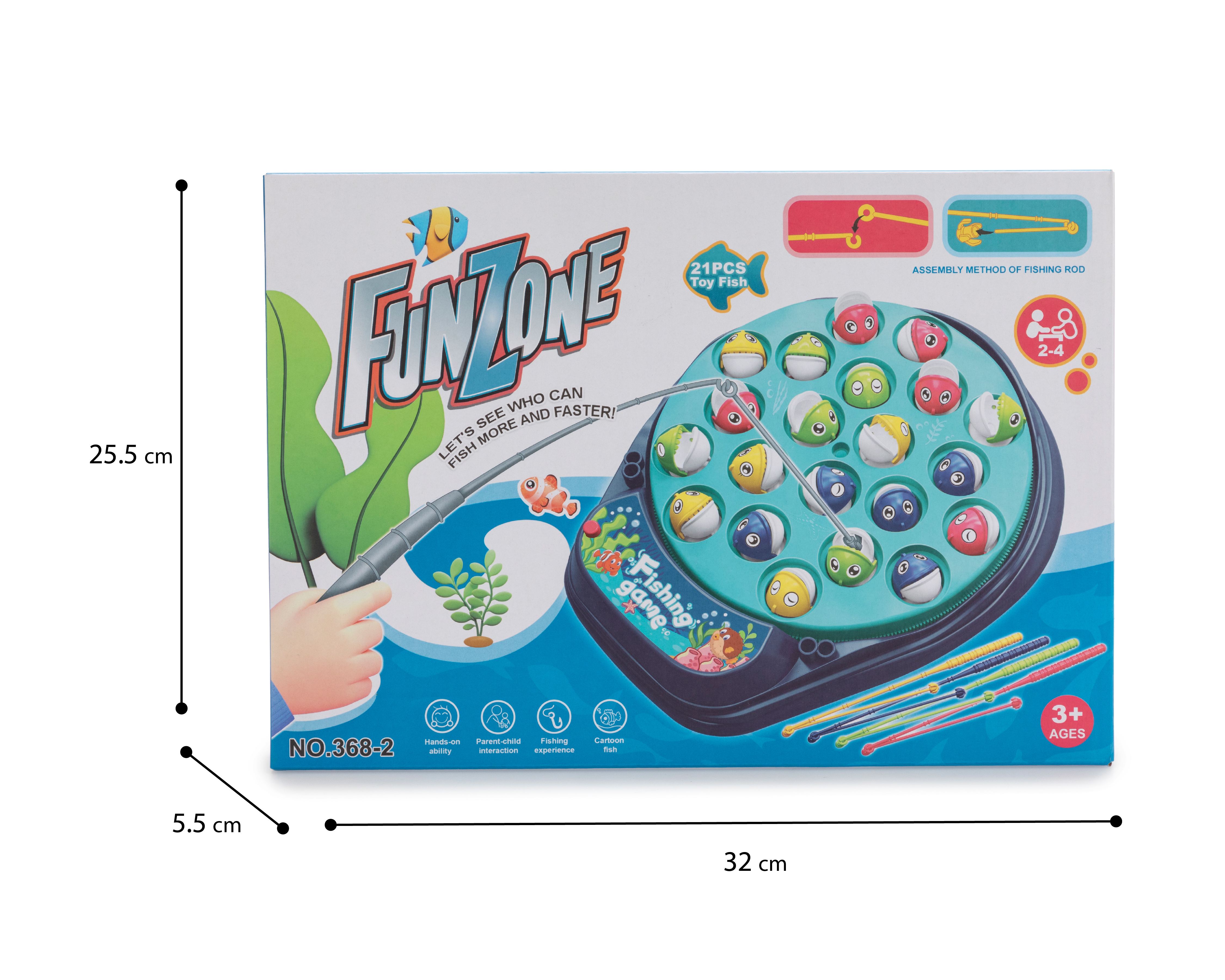 Foto 3 | Foto 3 | Juego de Mesa Funzone Atrapa Pescaditos