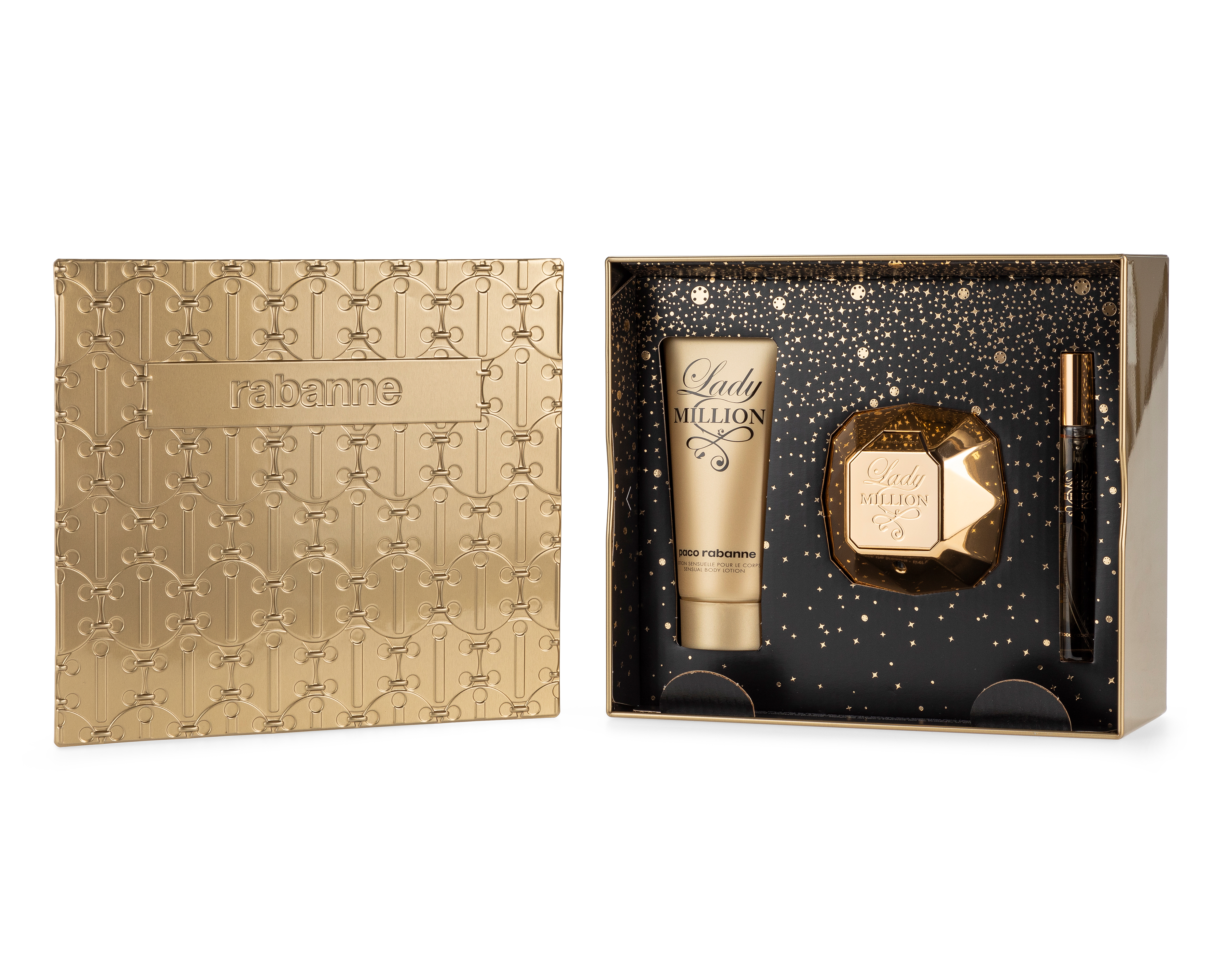 Foto 5 pulgar | Foto 4 | Estuche para Mujer Paco Rabanne Lady Million 3 Piezas