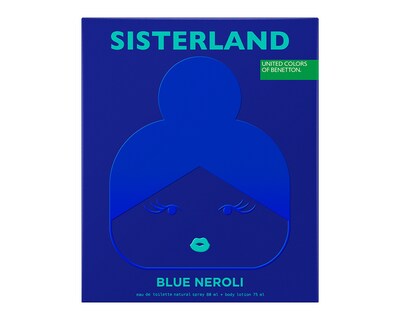 Foto 3 | Foto 3 | Estuche para Mujer United Colors of Benetton Sisterland Blue Neroli 2 Piezas