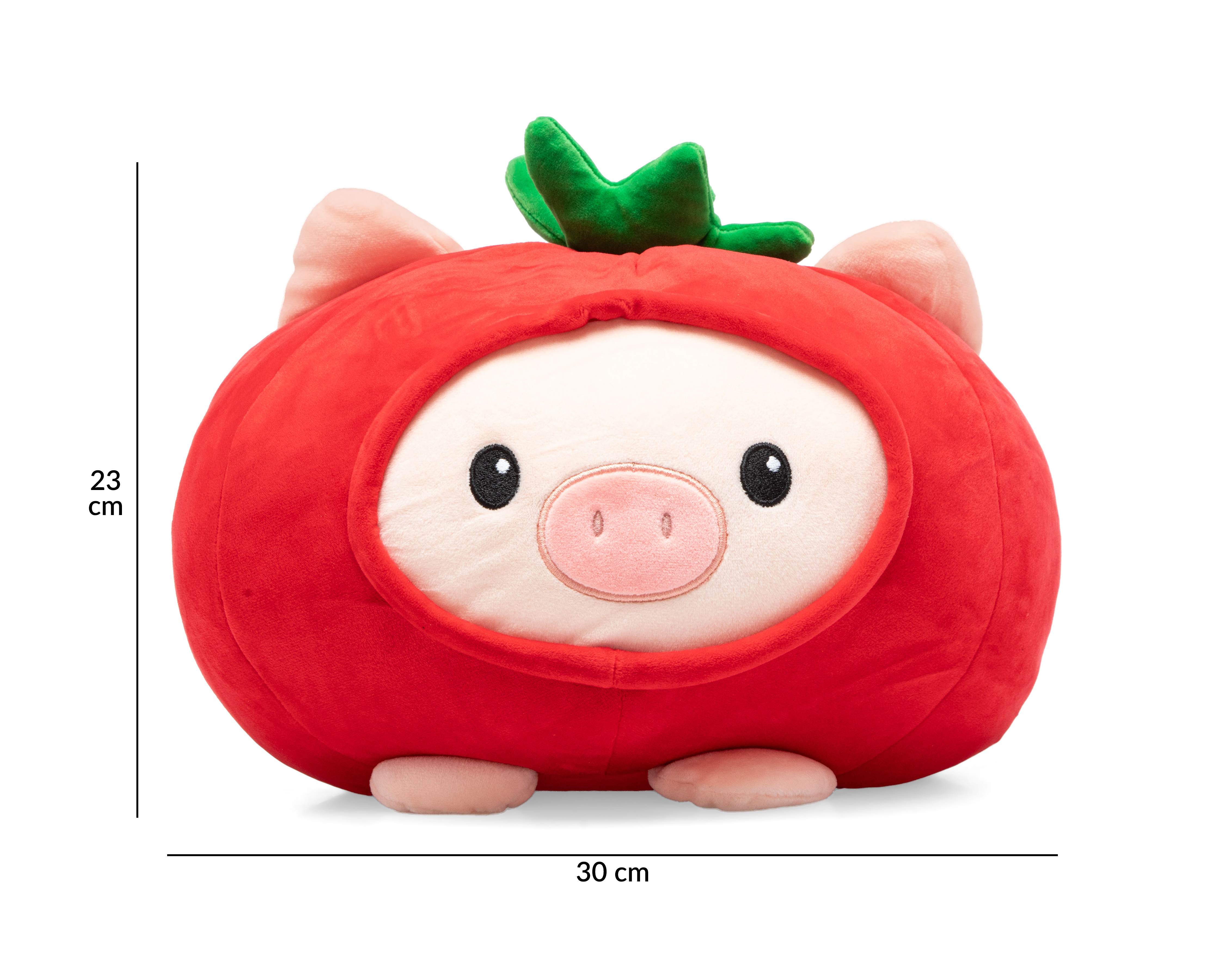 Foto 7 pulgar | Foto 6 | Cerdito de Peluche Linzy Disfrazado de Tomatito