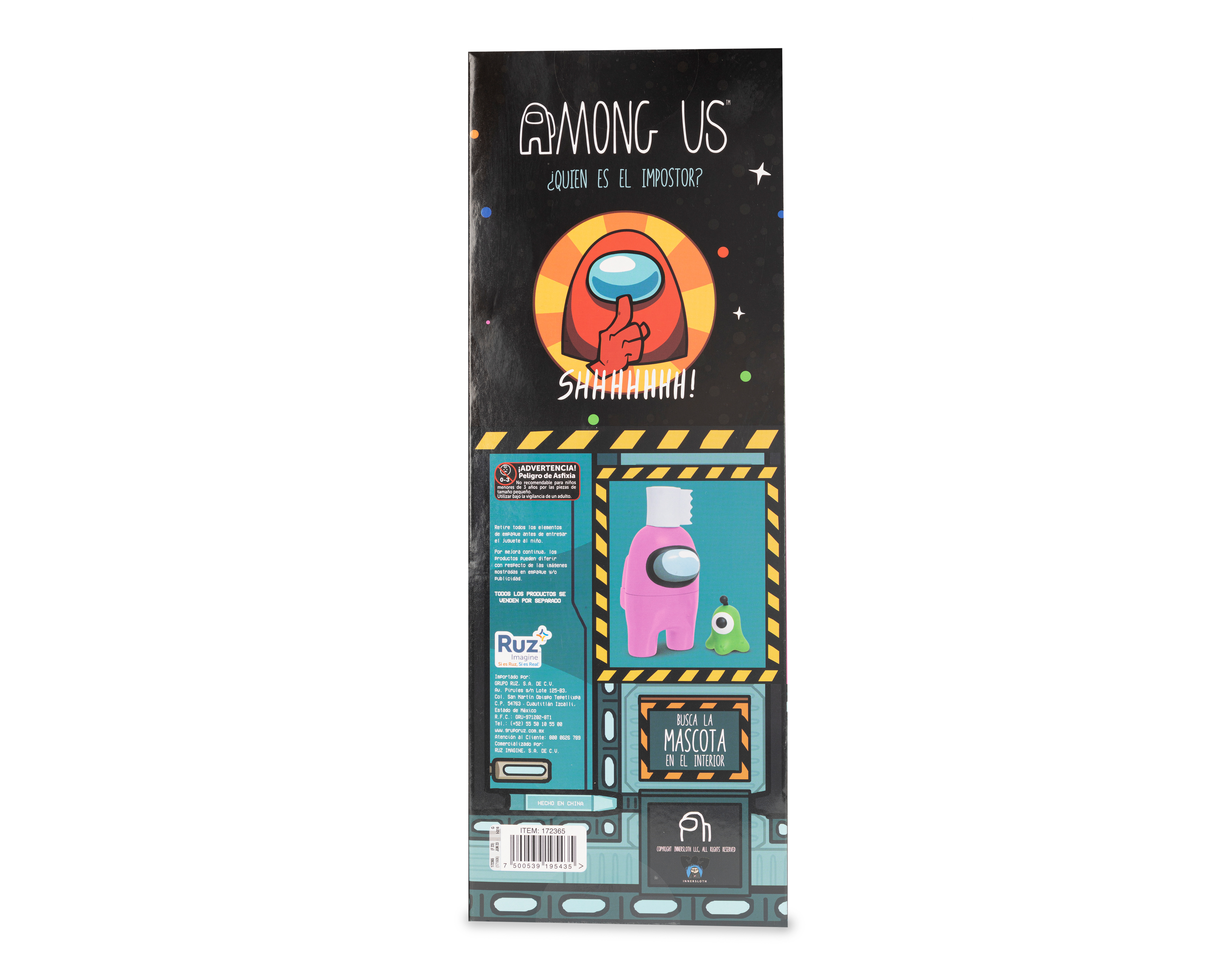 Foto 3 pulgar | Foto 2 | Figura Among Us Ruz Imagine con Mascota Sorpresa