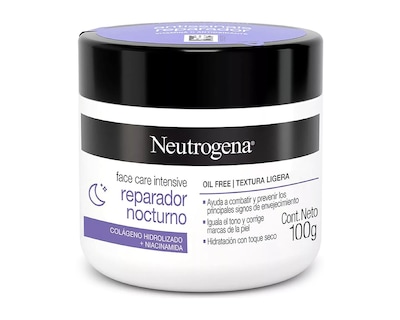 Foto 1 | Foto 1 | Crema Facial Neutrogena Reparador Nocturno con Colágeno Hidrolizado 100 g