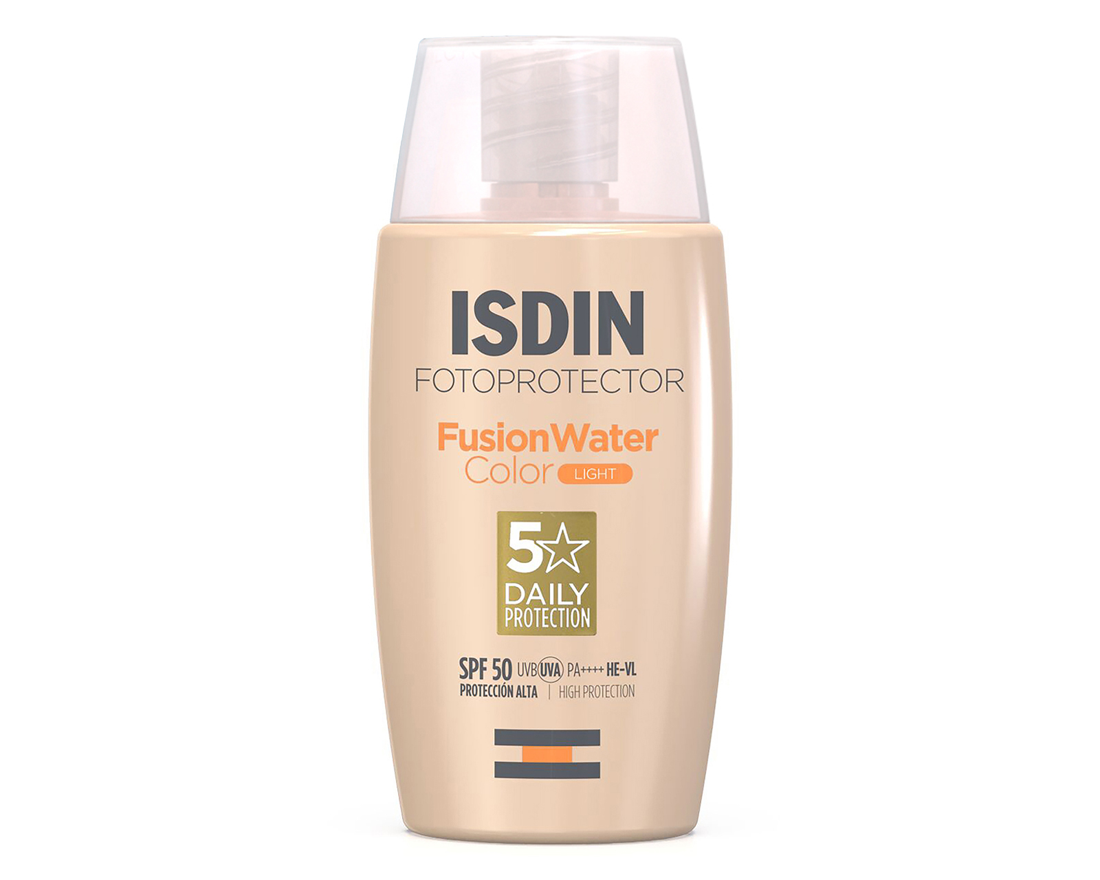 Foto 1 | Foto 1 | Protector Solar ISDIN Fusion Water Color Tono Claro FPS 50+ 50 ml