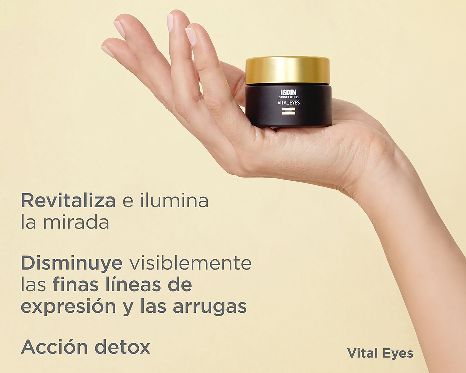 Foto 3 pulgar | Foto 2 | Crema para Contorno de Ojos ISDIN Vital Eyes Antiarrugas 15 g