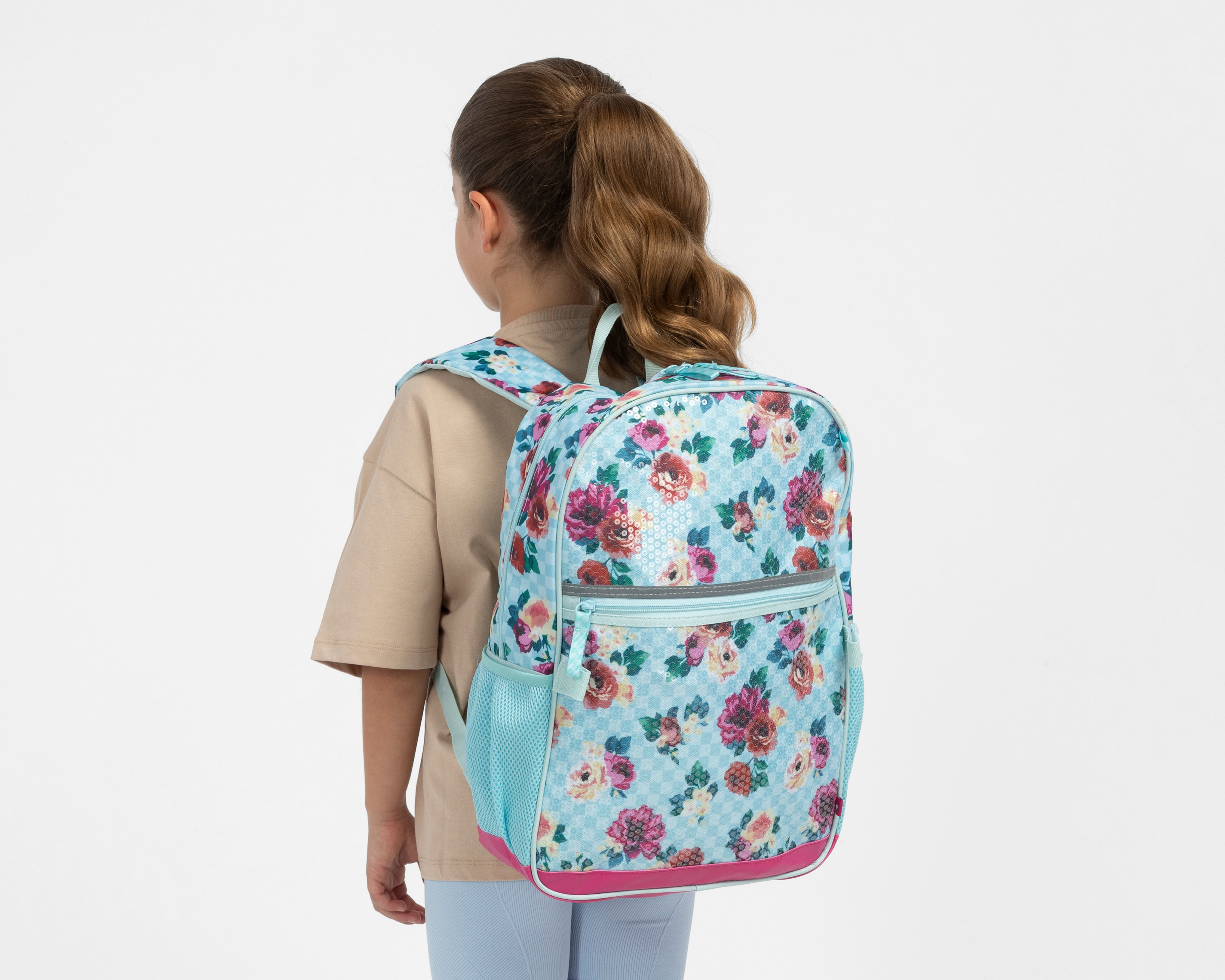 Foto 8 pulgar | Foto 8 | Mochila Escolar Girls Attitude con Lonchera y Lapicera