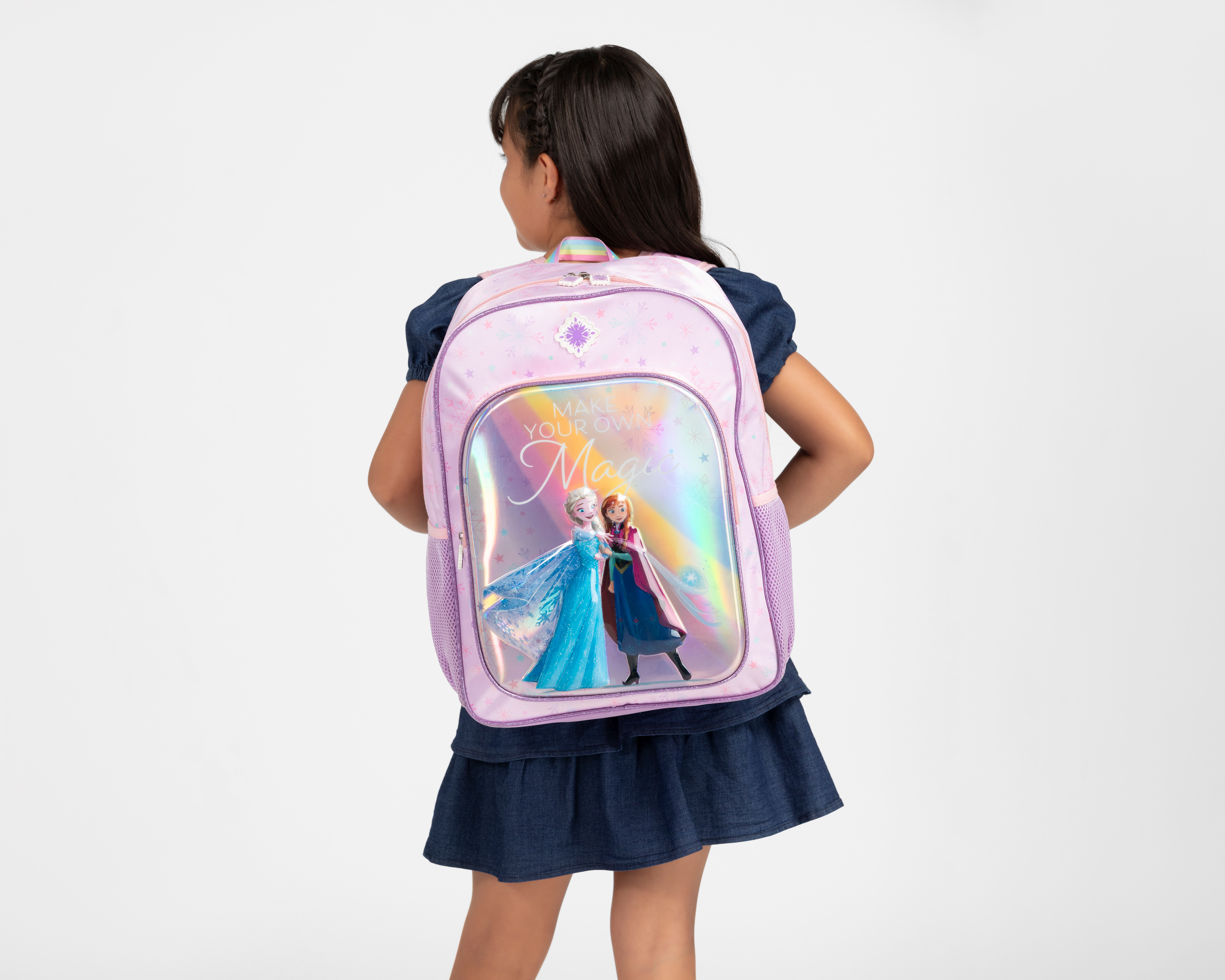 Foto 9 pulgar | Foto 8 | Mochila Escolar Disney Frozen Estampada