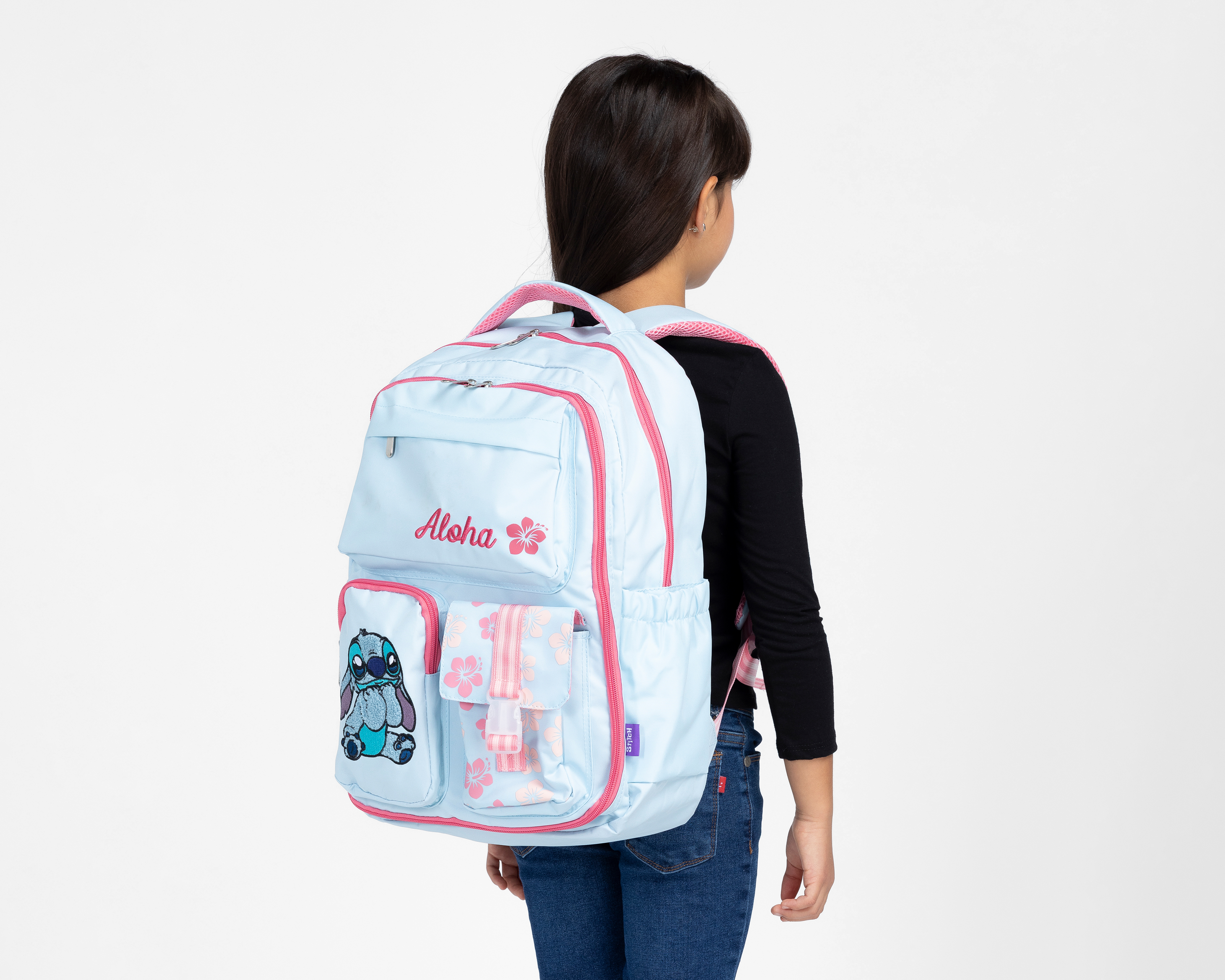 Foto 8 | Foto 8 | Mochila Escolar Disney Stitch