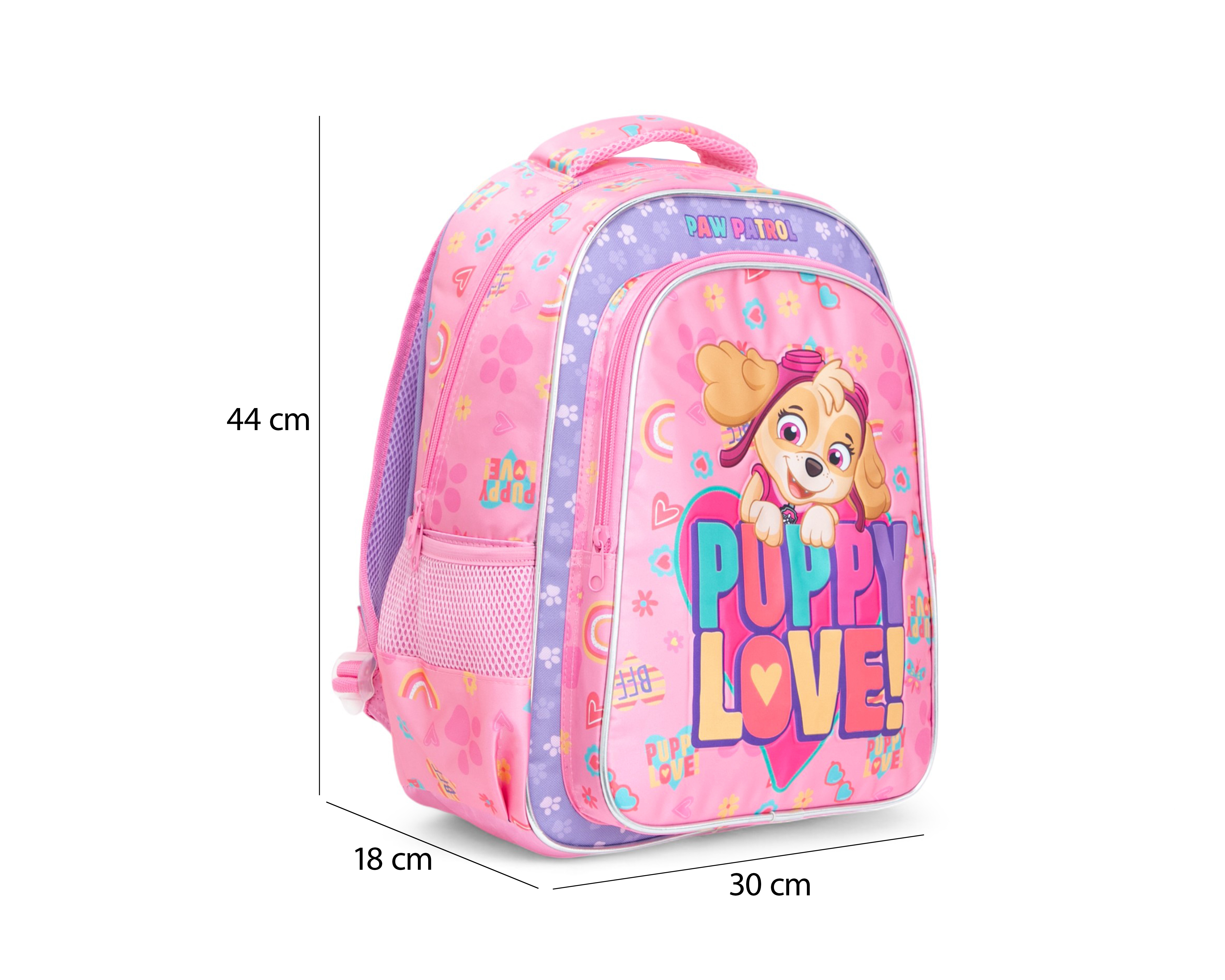 Foto 8 pulgar | Foto 7 | Mochila Escolar Paw Patrol Rosa