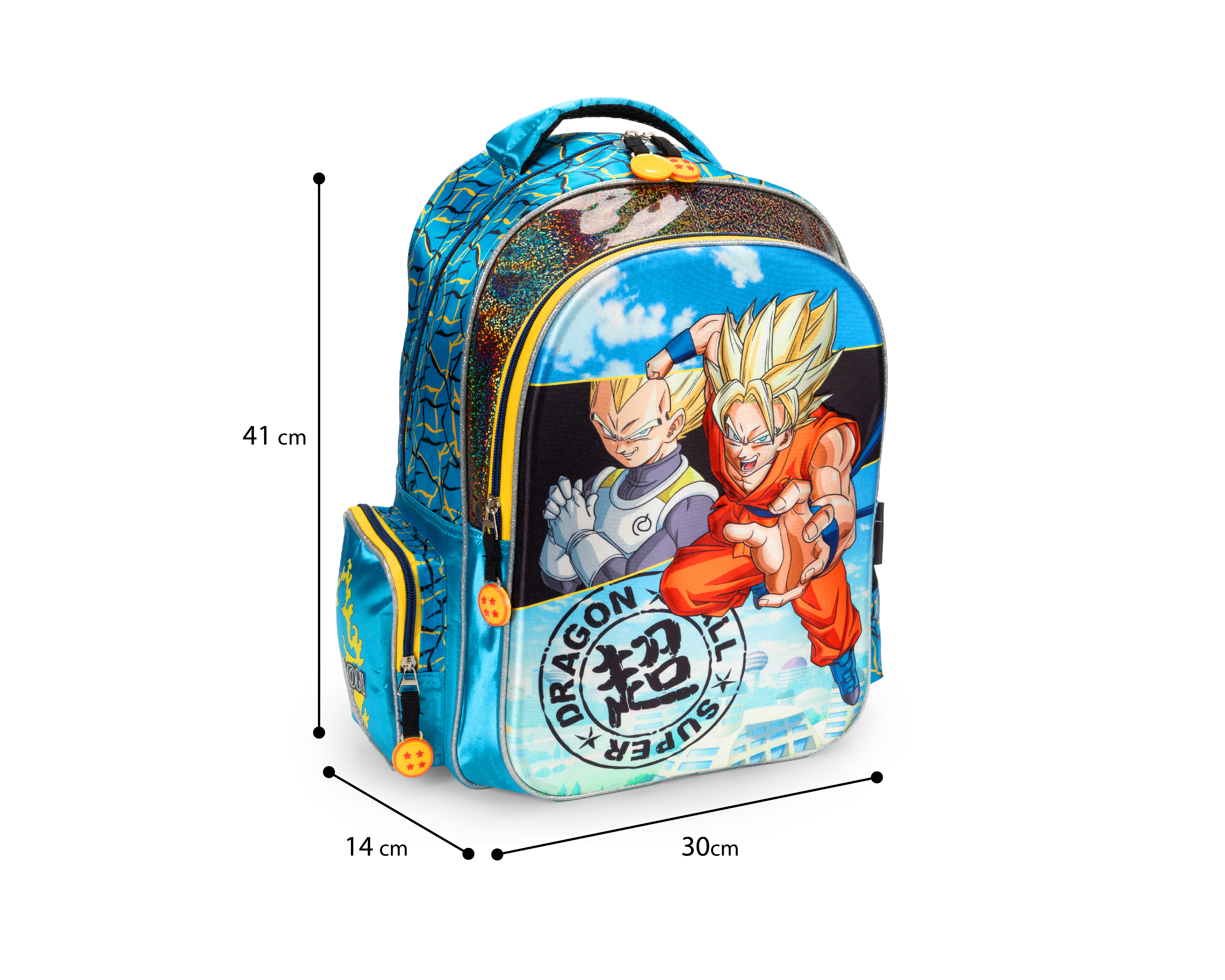 Foto 8 pulgar | Foto 7 | Mochila Keepack Dragon Ball Super Azul