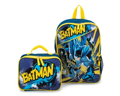 Foto 1 | Foto 1 | Mochila Escolar Batman con Lonchera