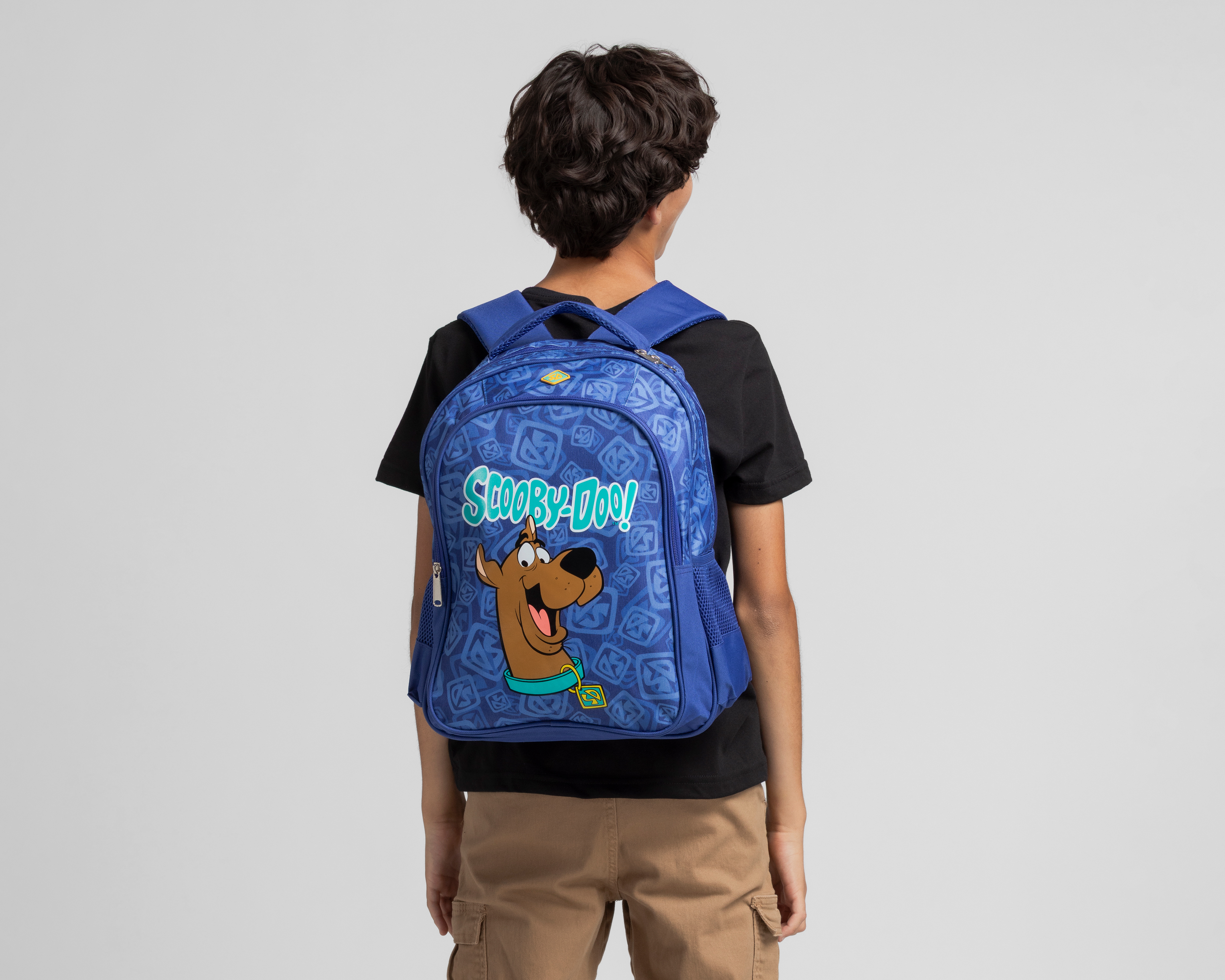 Foto 9 pulgar | Foto 8 | Mochila Escolar Scooby-Doo Azul