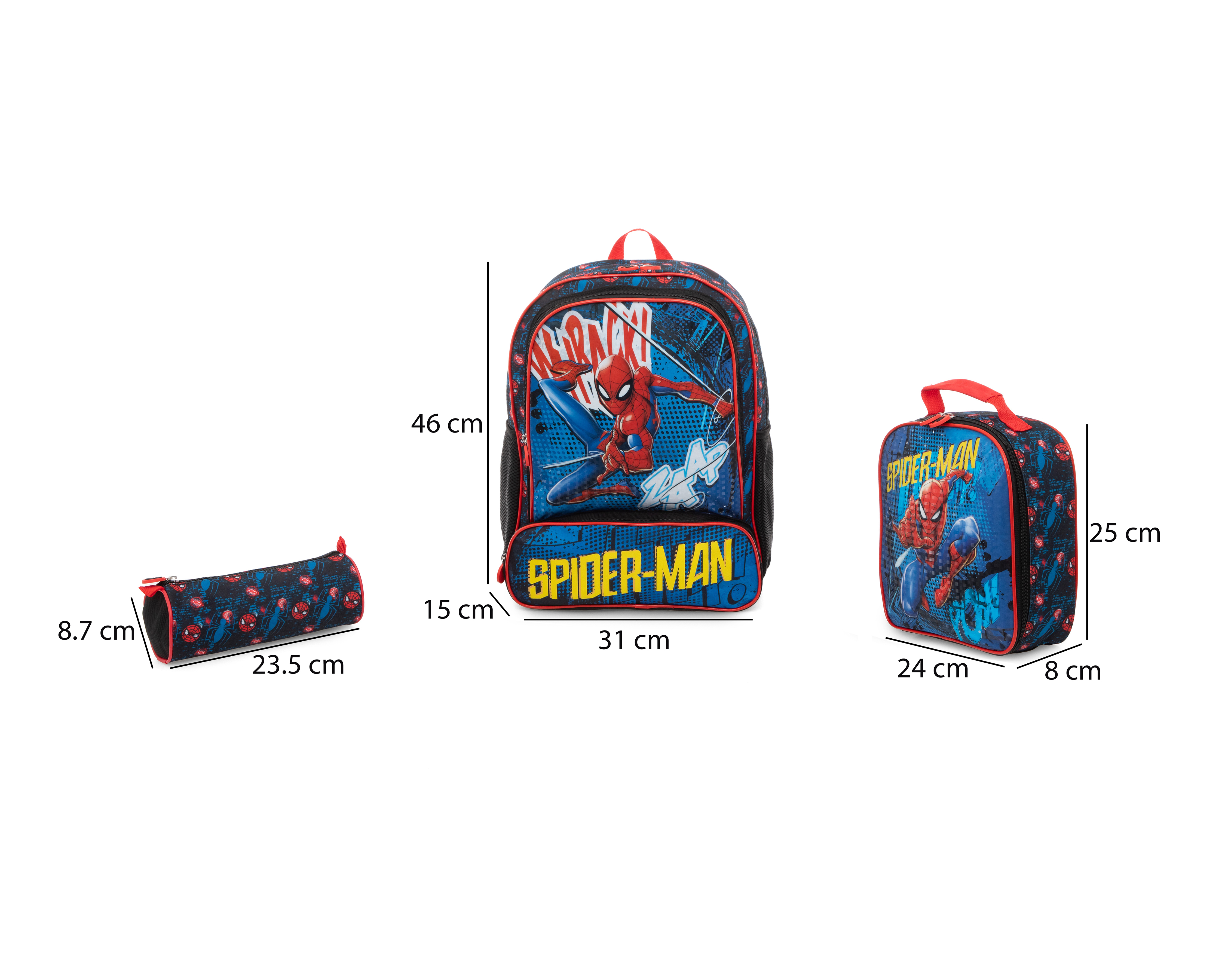Foto 9 pulgar | Foto 8 | Mochila Escolar Marvel Spider-Man con Lonchera