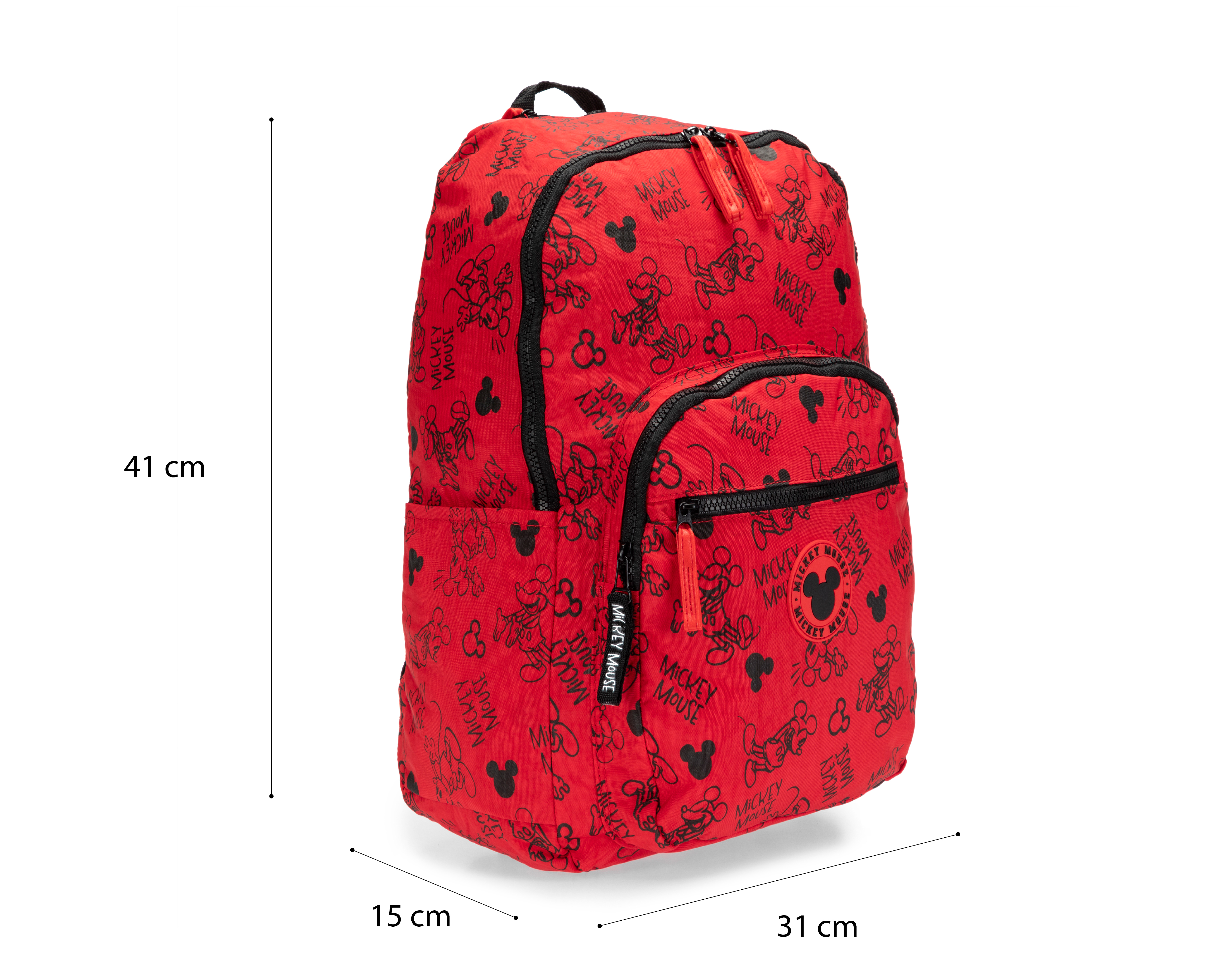 Foto 7 | Foto 7 | Mochila Disney Mickey Mouse Roja