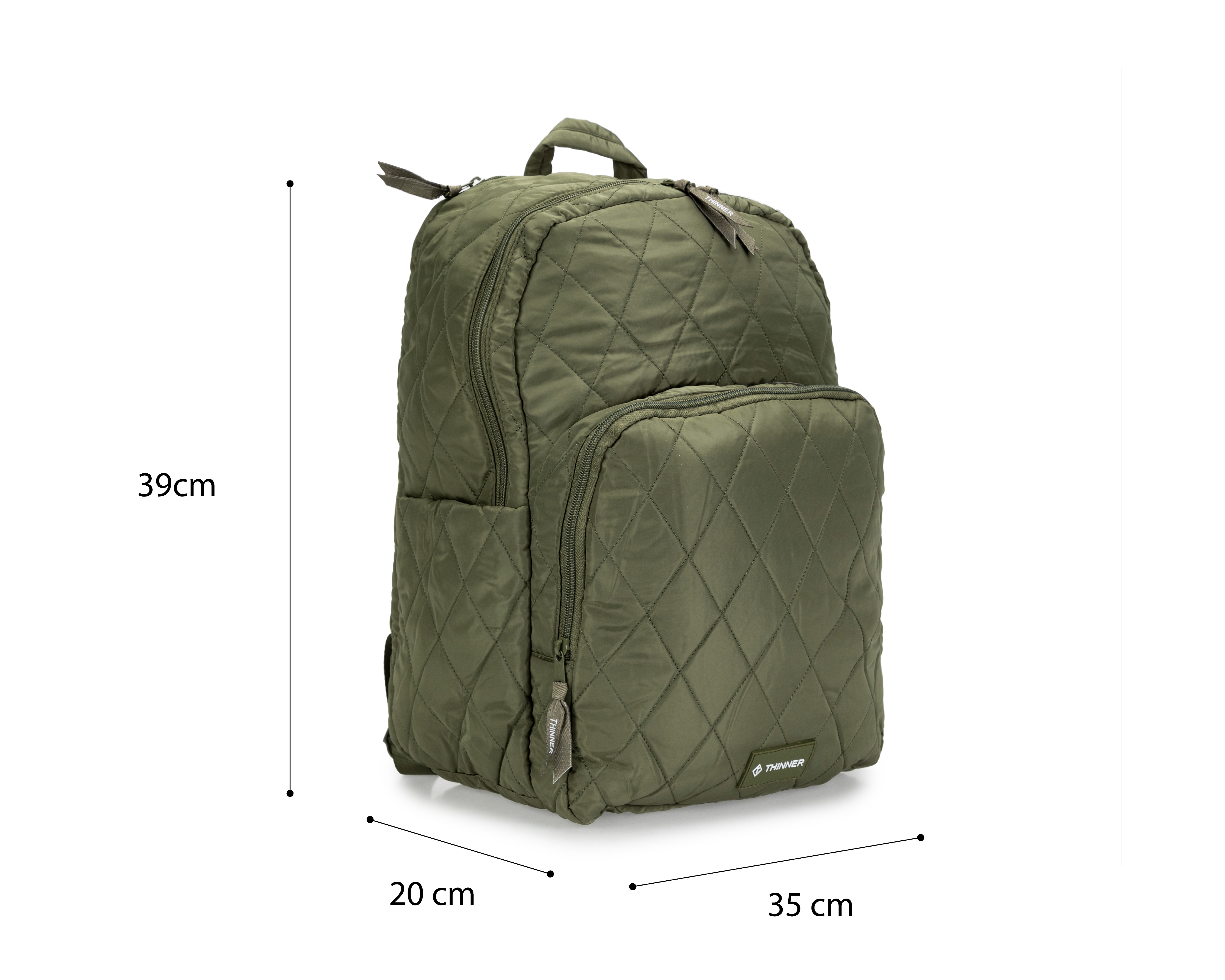 Foto 8 pulgar | Foto 7 | Mochila Thinner Verde