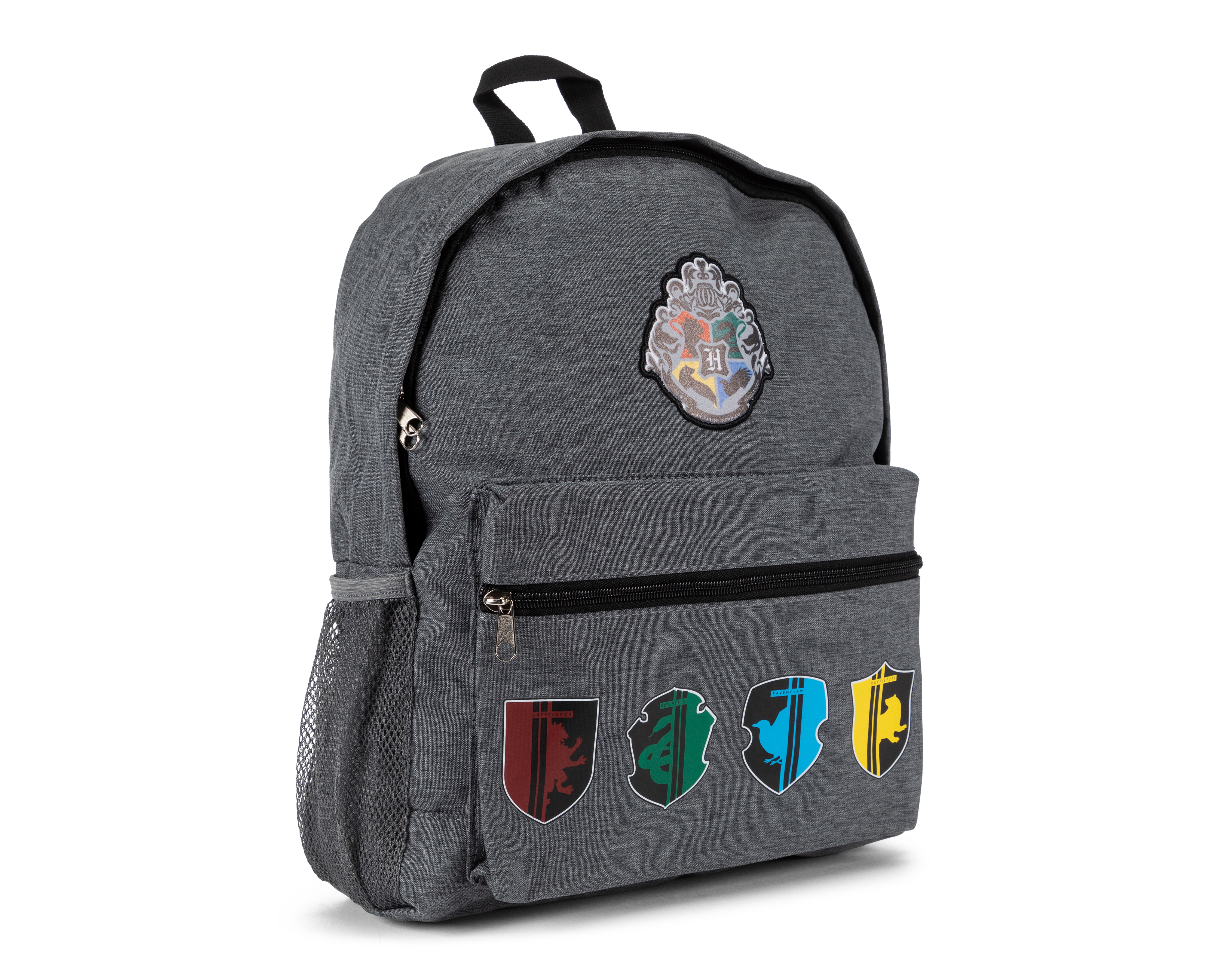 Foto 3 pulgar | Foto 2 | Mochila Escolar Harry Potter Gris