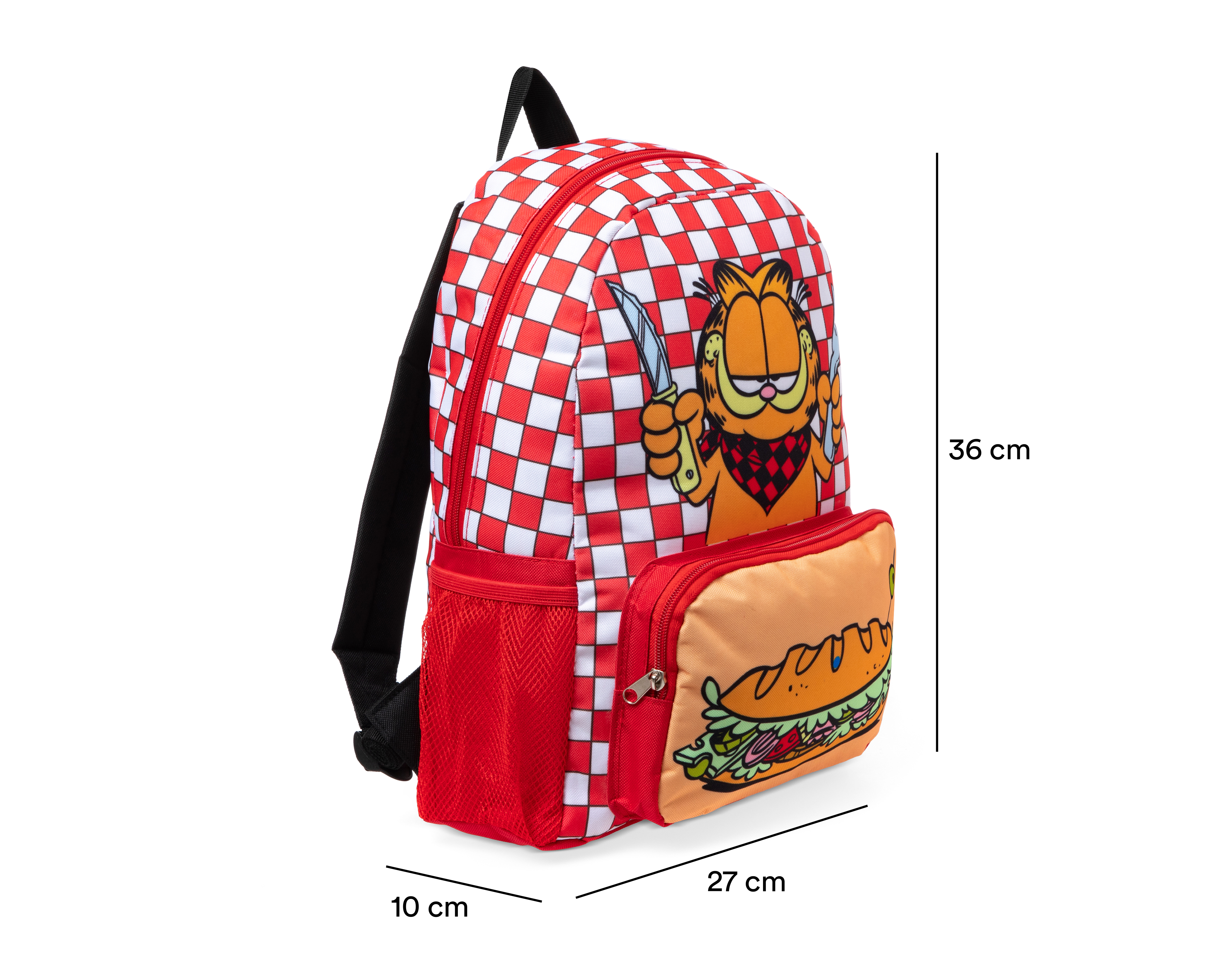 Foto 7 | Foto 7 | Mochila Garfield Roja
