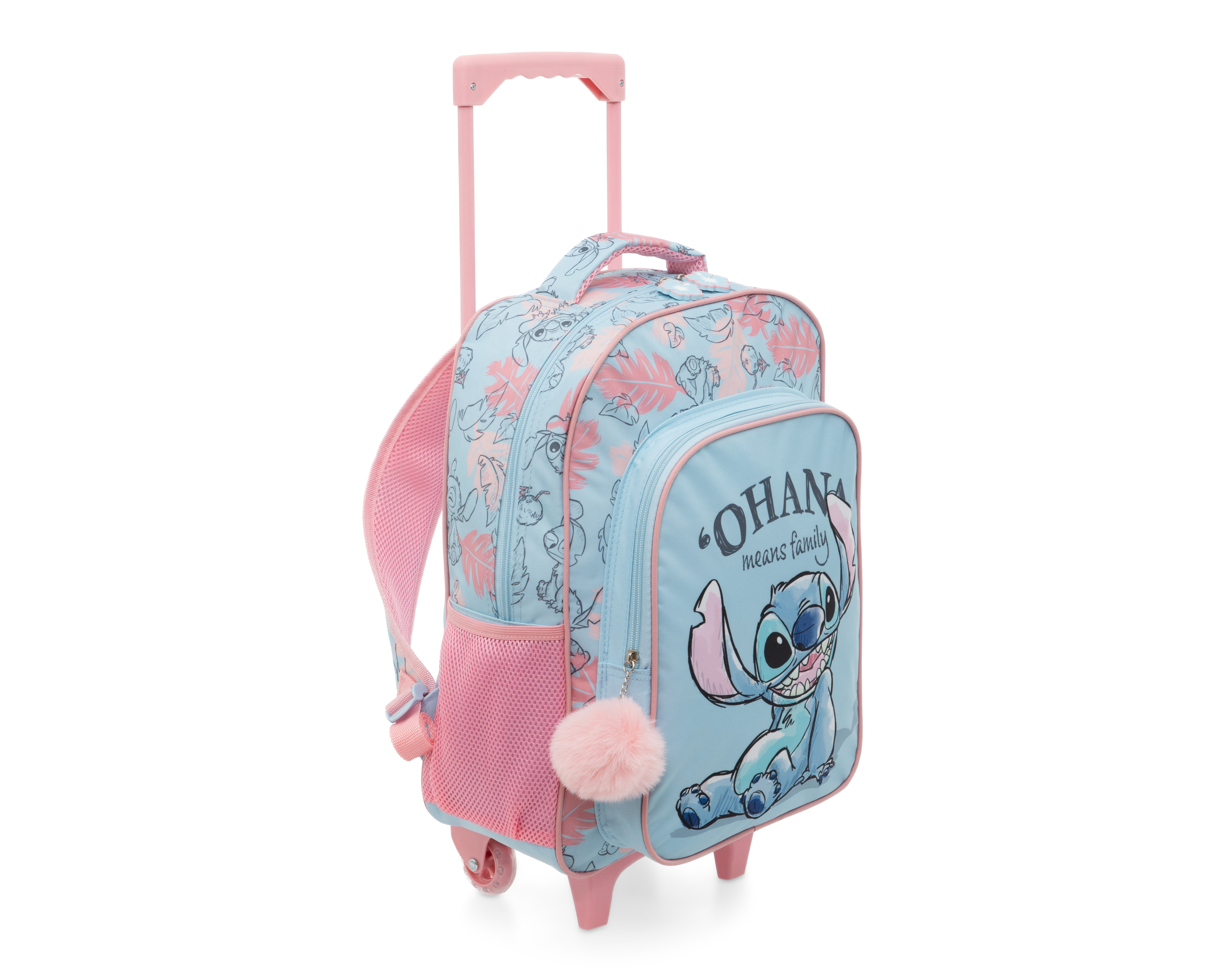 Foto 4 pulgar | Foto 3 | Mochila con Ruedas Disney Stitch con Accesorios
