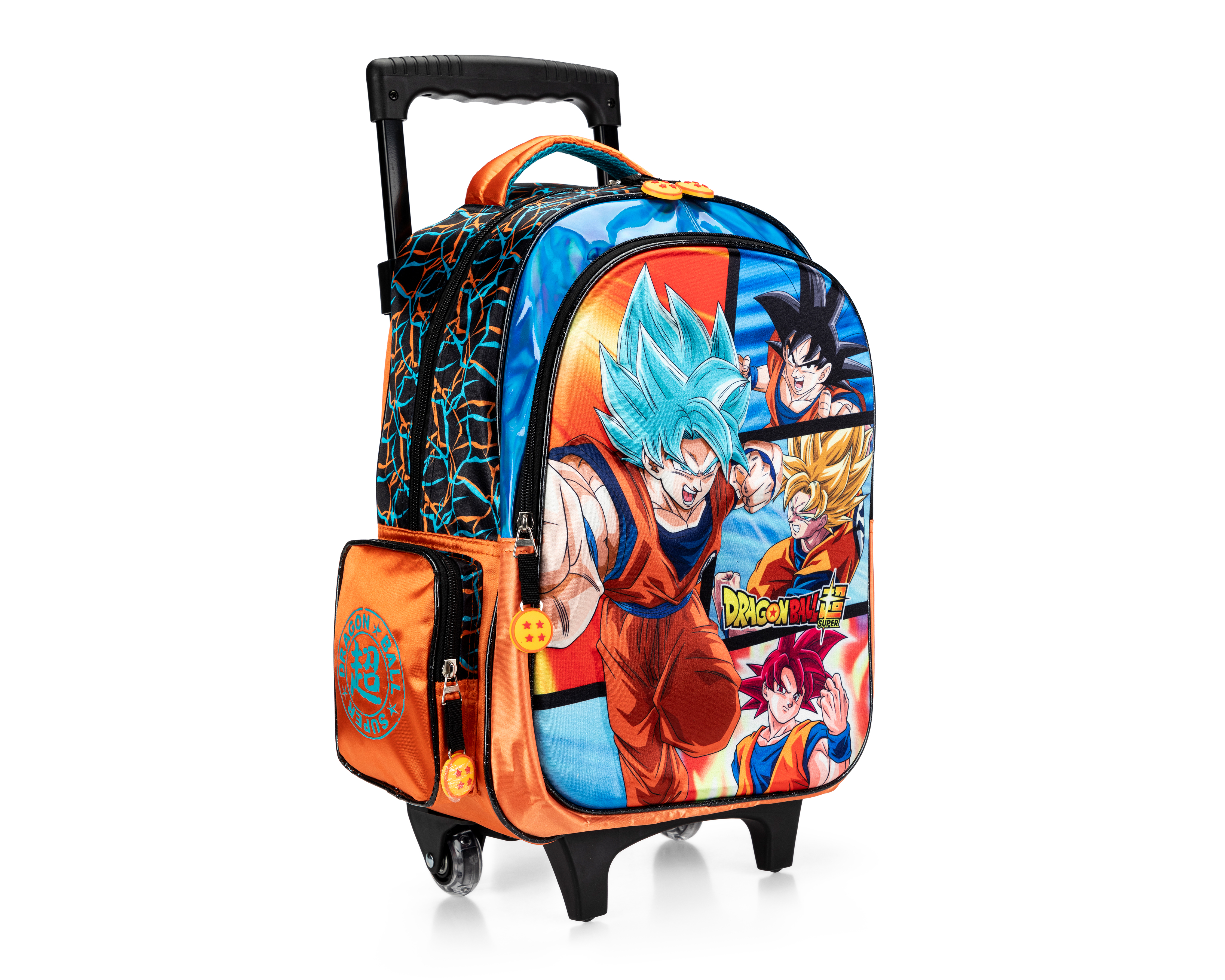 Foto 3 pulgar | Foto 2 | Mochila con Ruedas Dragon Ball Super Multicolor