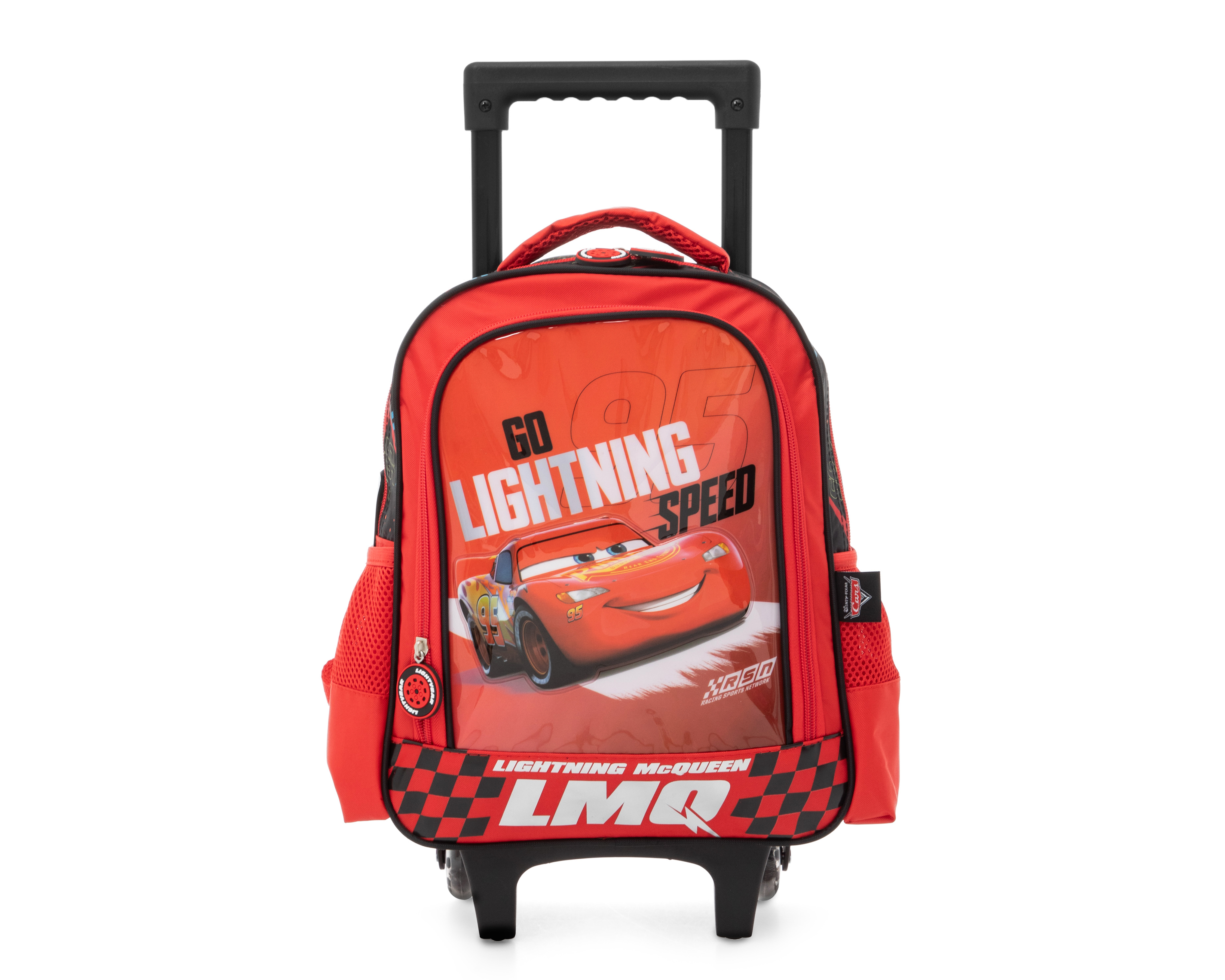 Foto 2 pulgar | Foto 1 | Mochila con Ruedas Disney Cars Roja