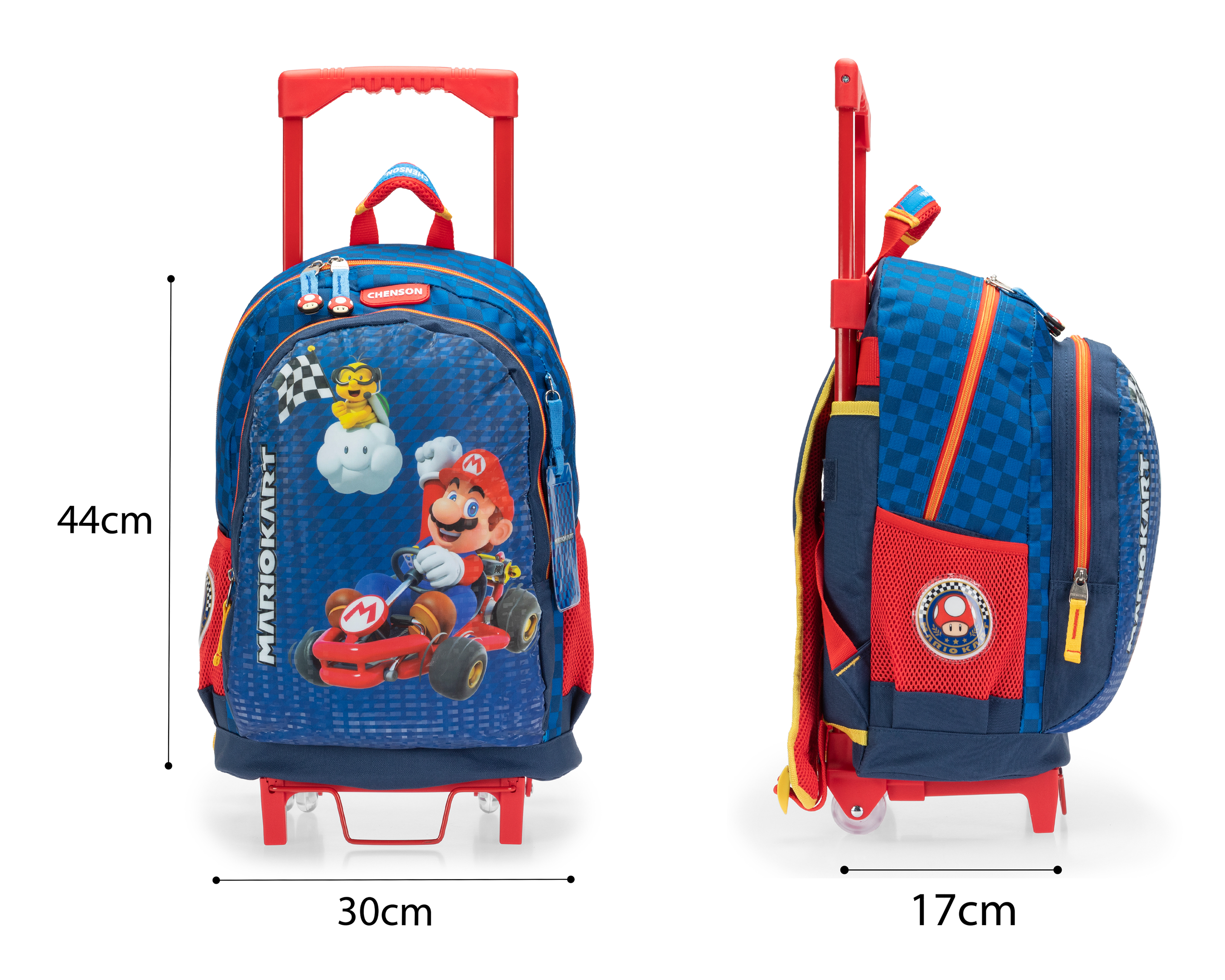 Foto 8 | Foto 8 | Mochila con Ruedas Chenson Super Mario Azul