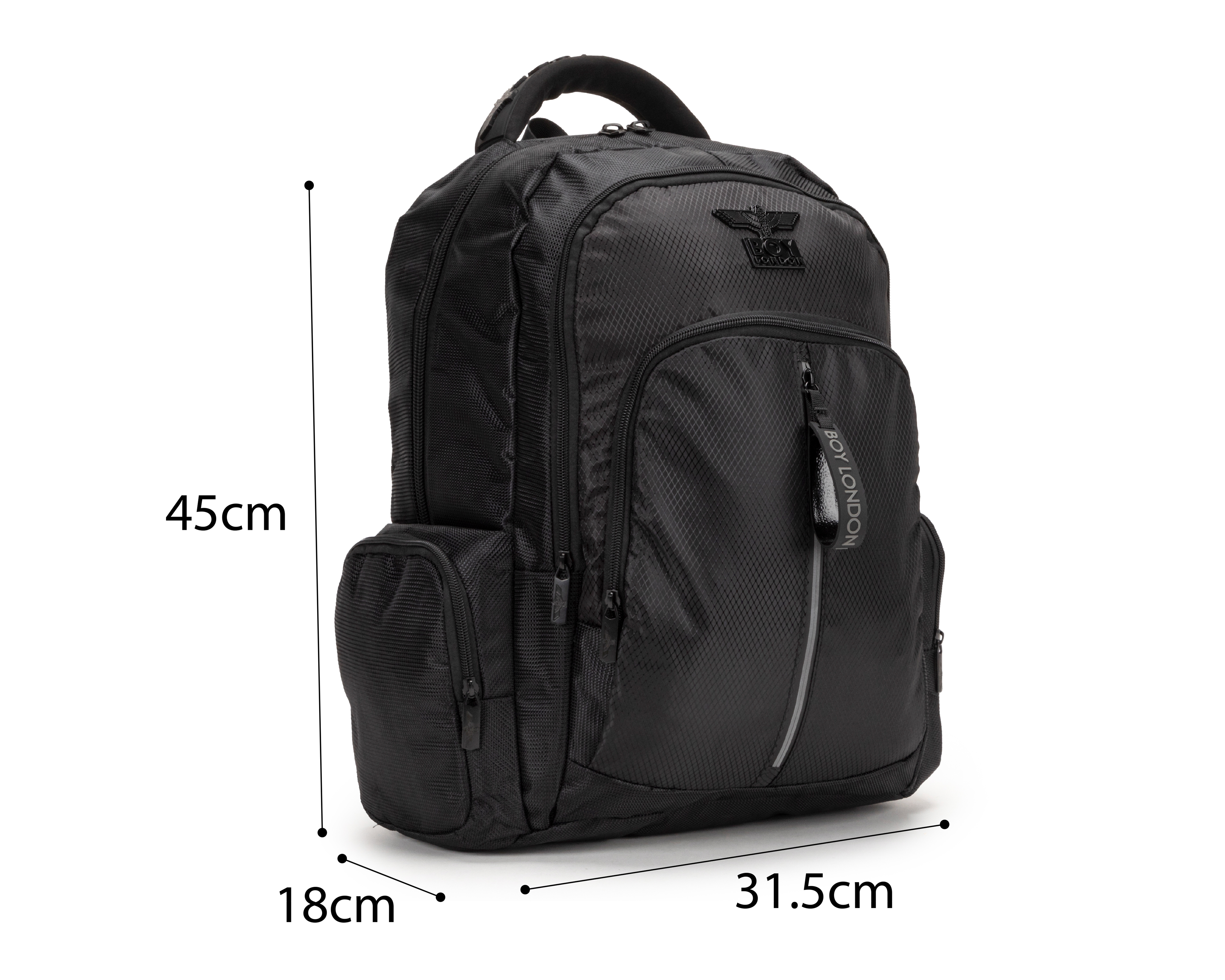 Foto 8 pulgar | Foto 7 | Mochila Boy London Negra