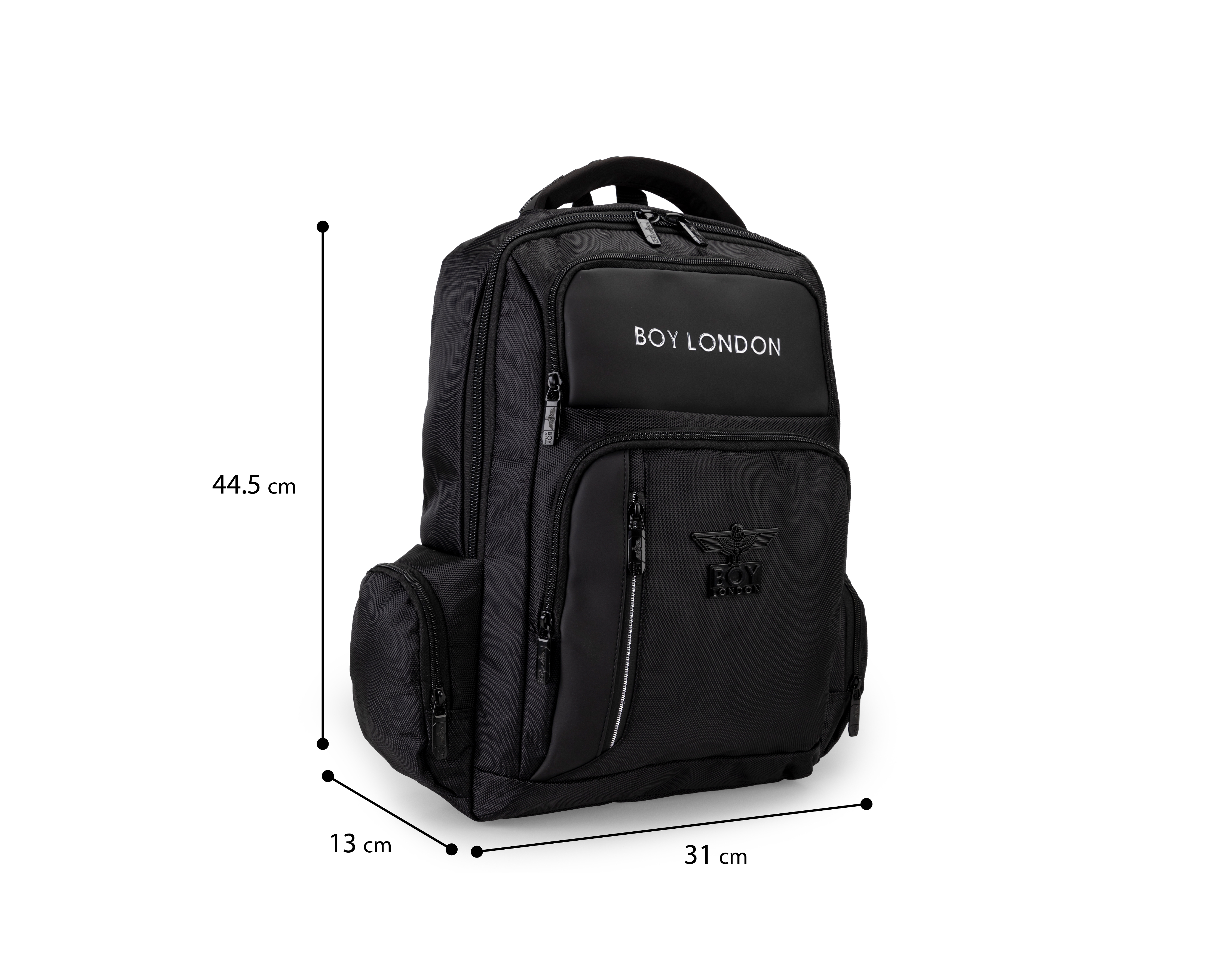 Foto 8 pulgar | Foto 7 | Mochila Boy London Negra