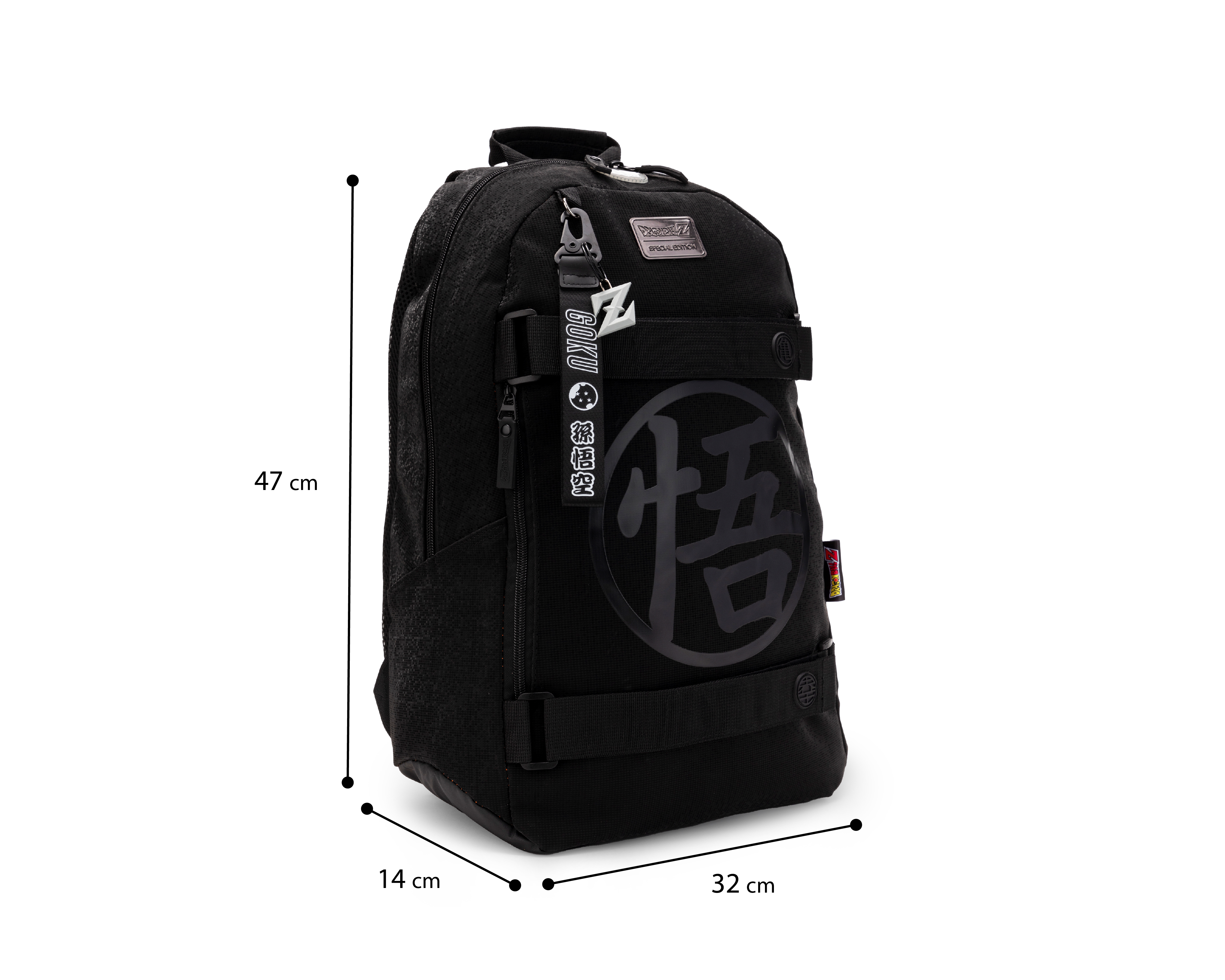 Foto 8 pulgar | Foto 7 | Mochila Dragon Ball Z Negra