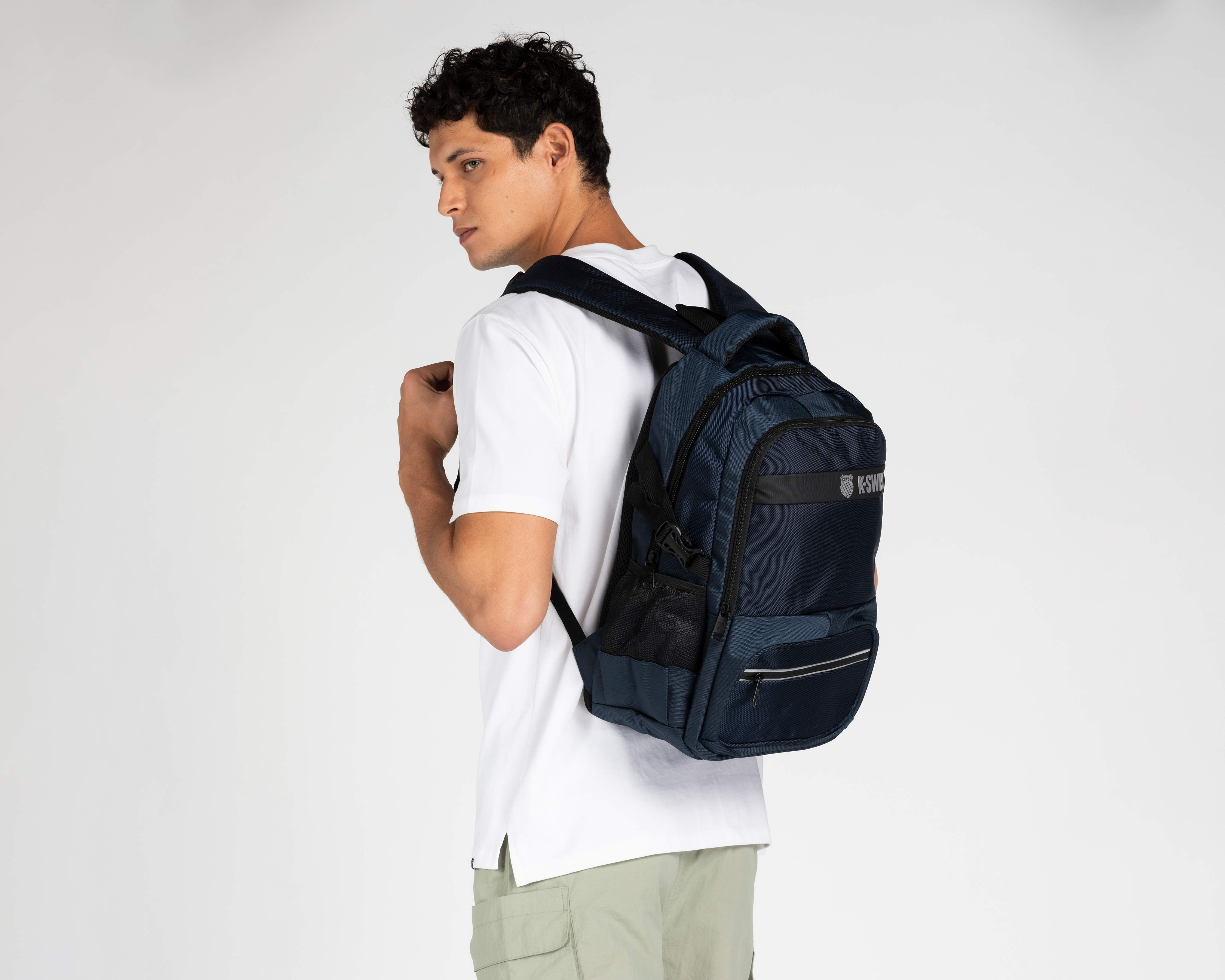 Foto 9 pulgar | Foto 8 | Mochila K-Swiss Barry Azul