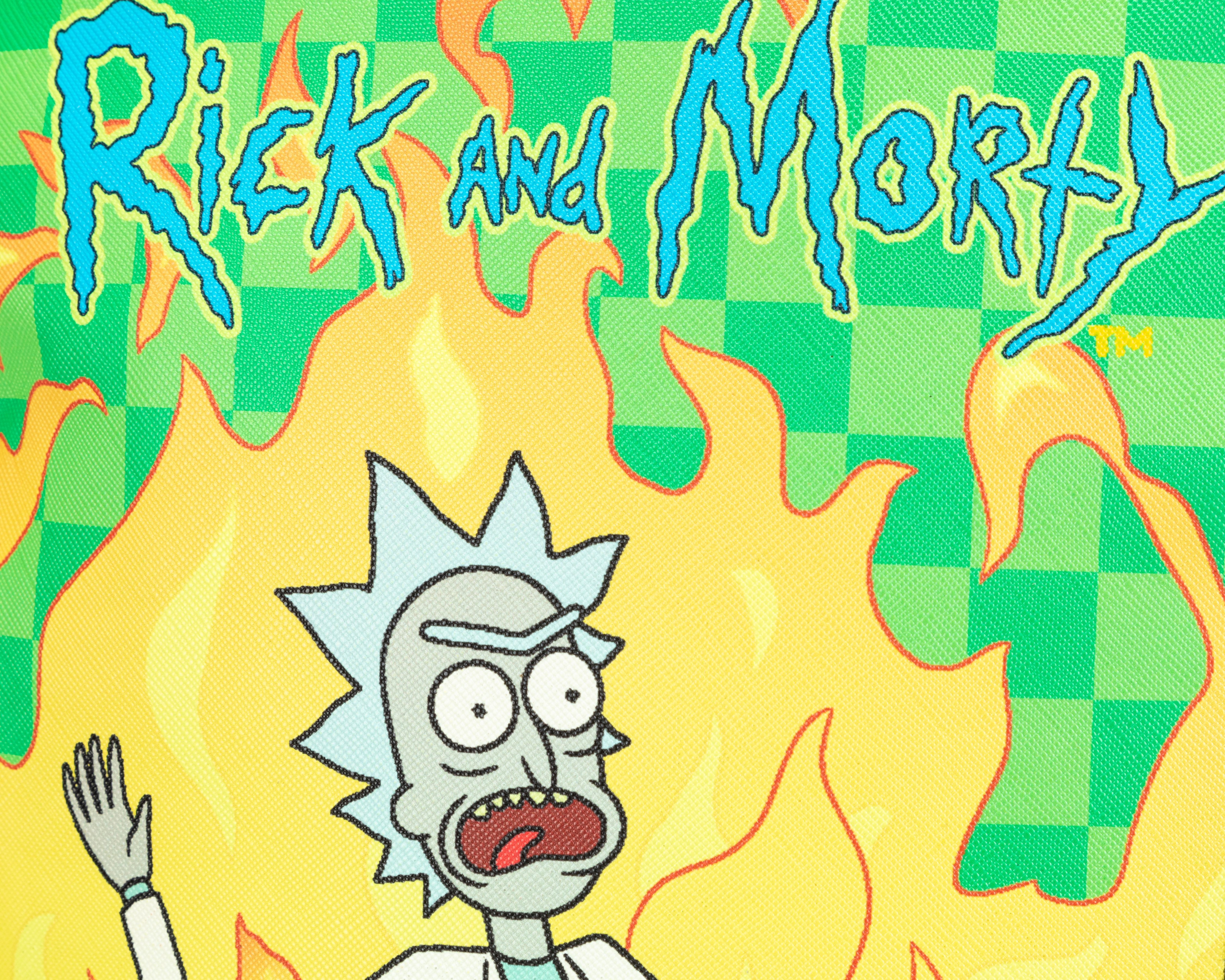 Foto 6 pulgar | Foto 5 | Mochila Escolar Rick & Morty Verde