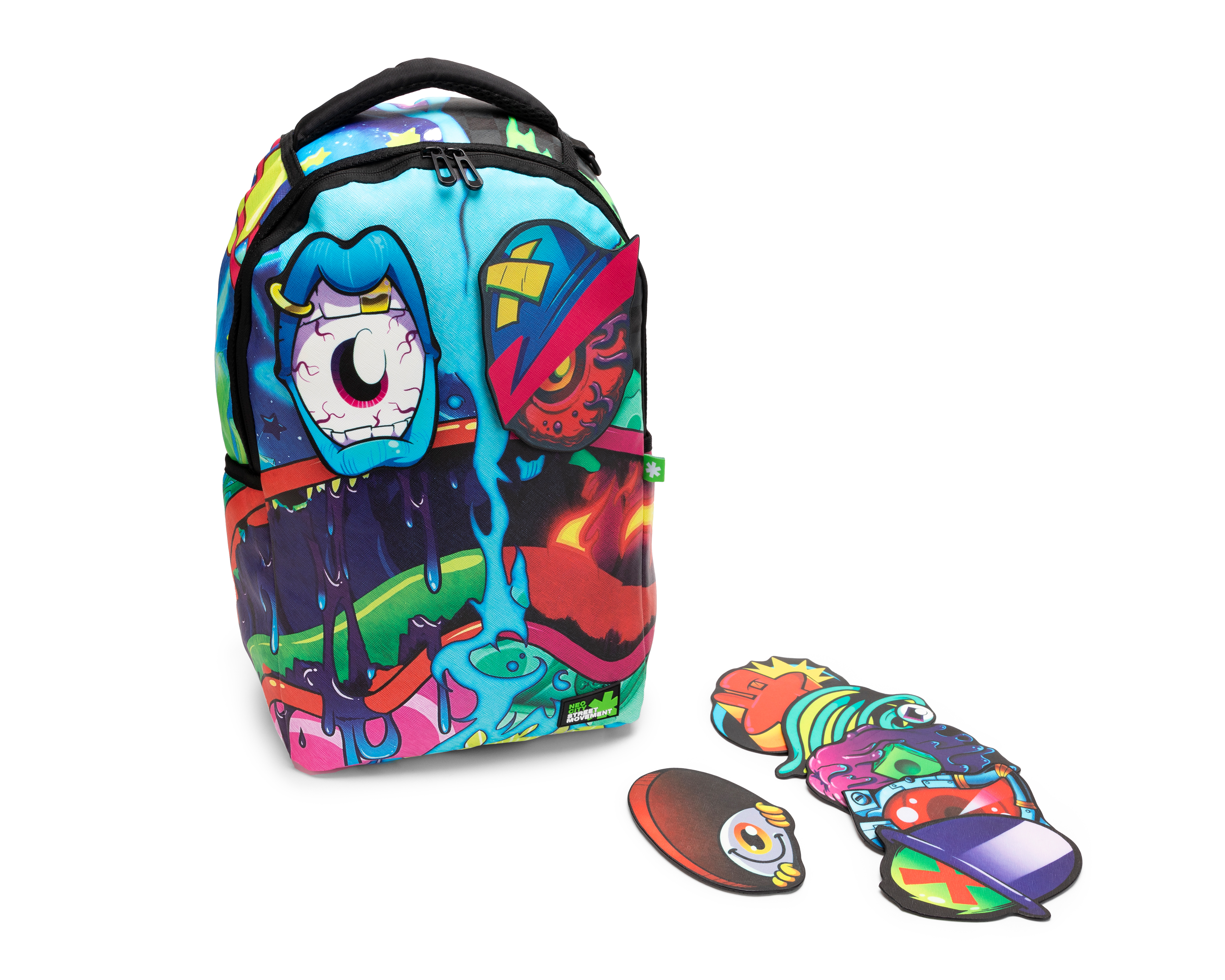 Foto 2 pulgar | Foto 1 | Mochila Neo*City con Parches Intercambiablesz