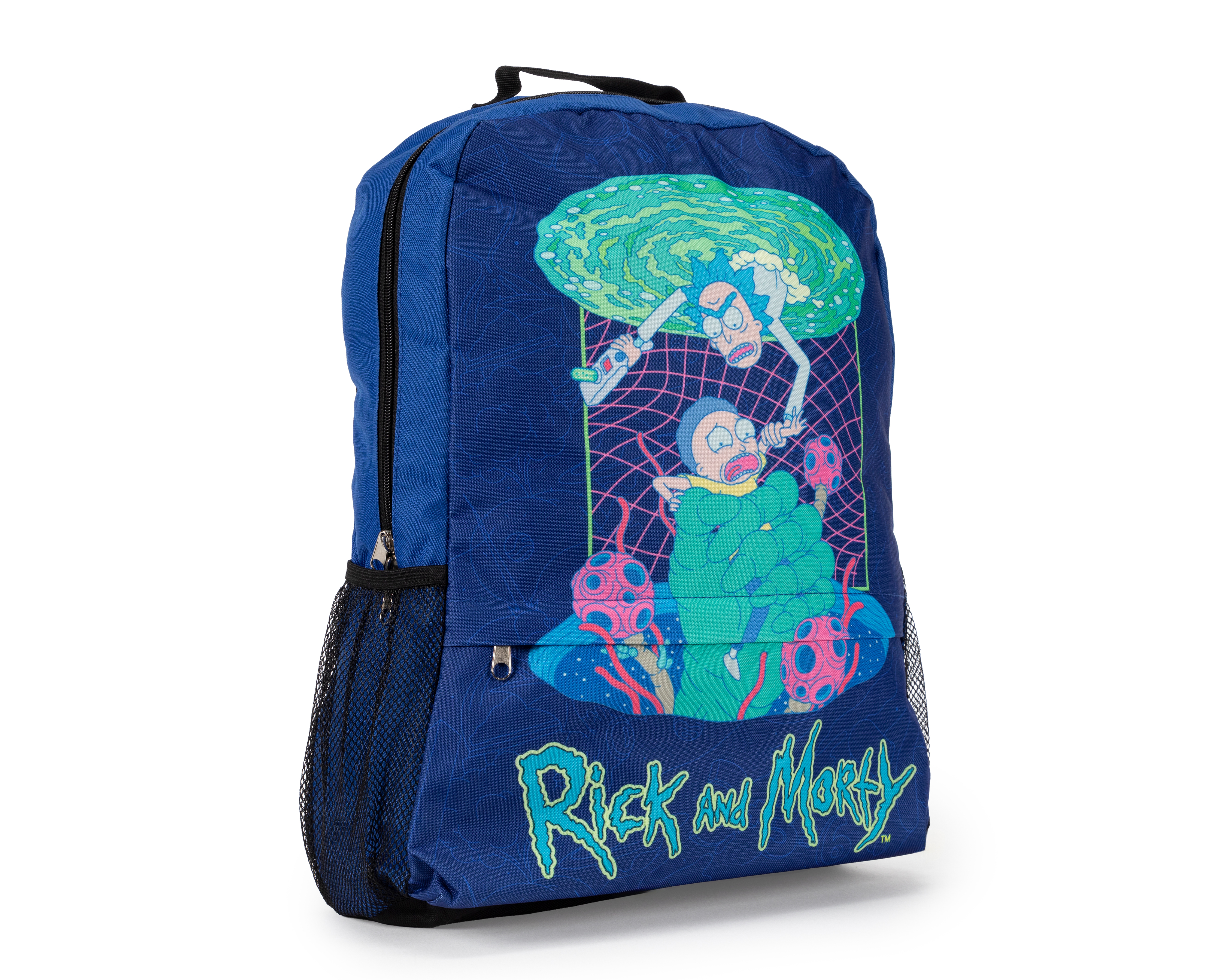 Foto 3 pulgar | Foto 2 | Mochila Rick & Morty Azul