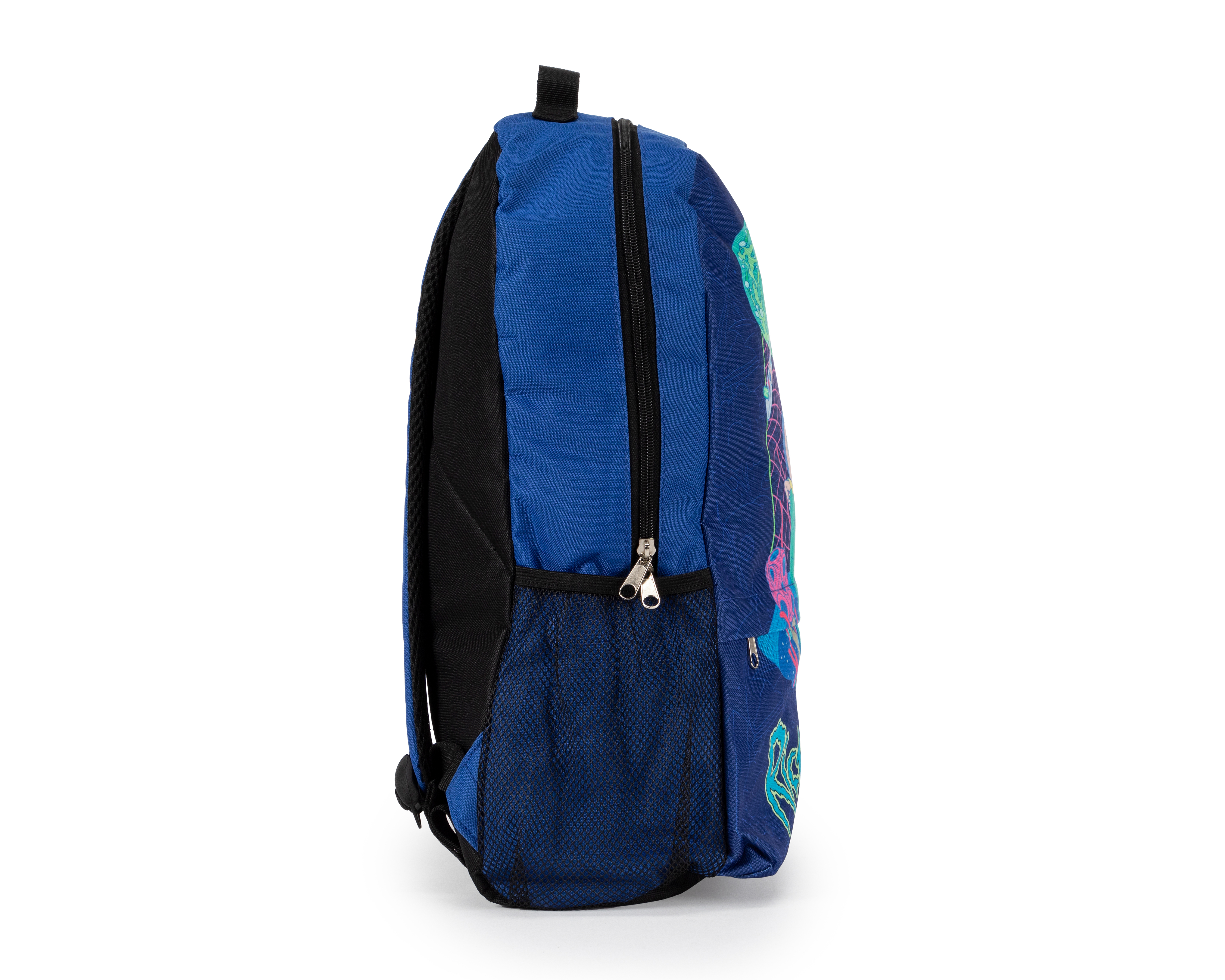 Foto 4 pulgar | Foto 3 | Mochila Rick & Morty Azul