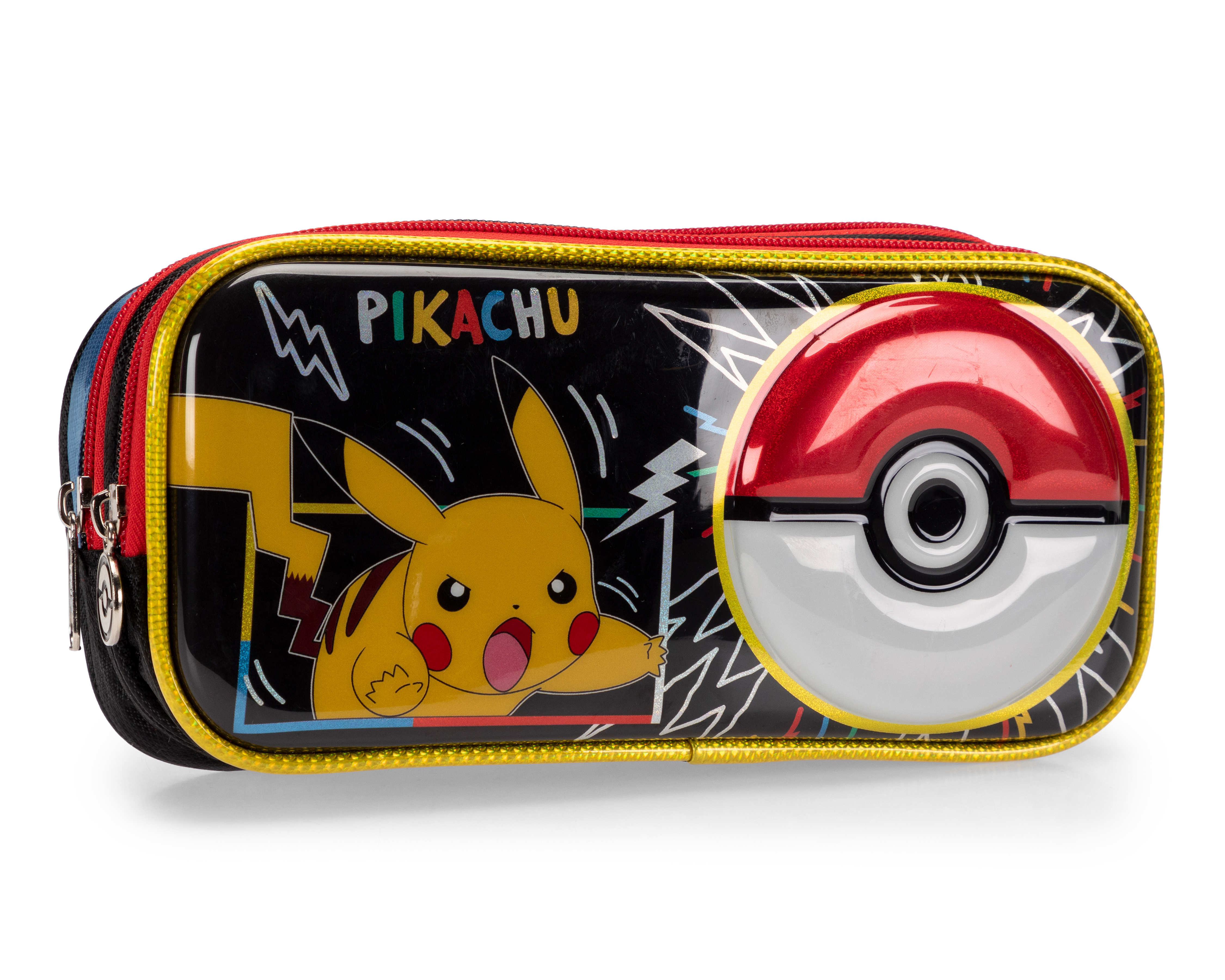 Foto 2 pulgar | Foto 1 | Lapicera Escolar Pokémon Negra