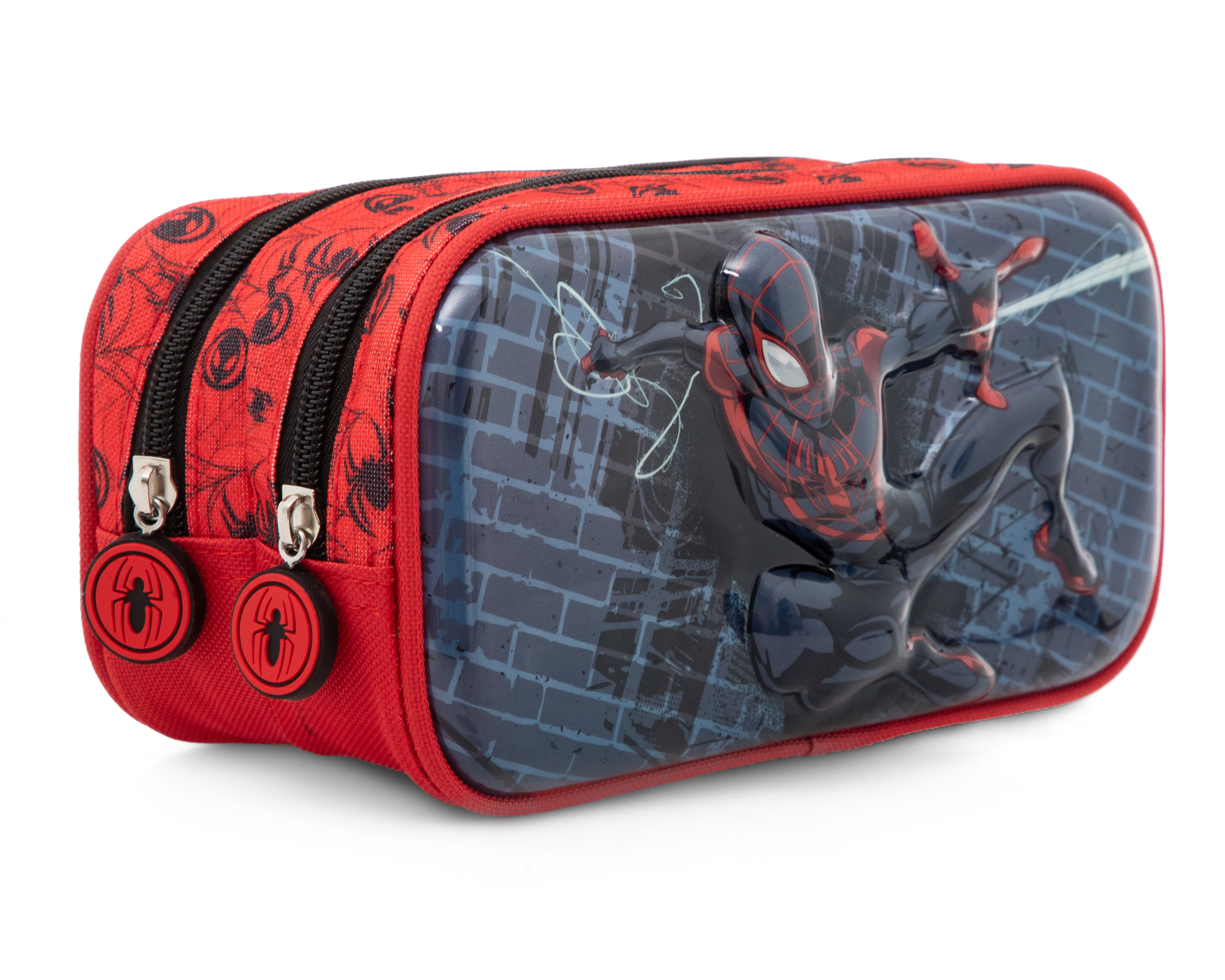 Foto 2 pulgar | Foto 1 | Lapicera Marvel Spider-Man Negra