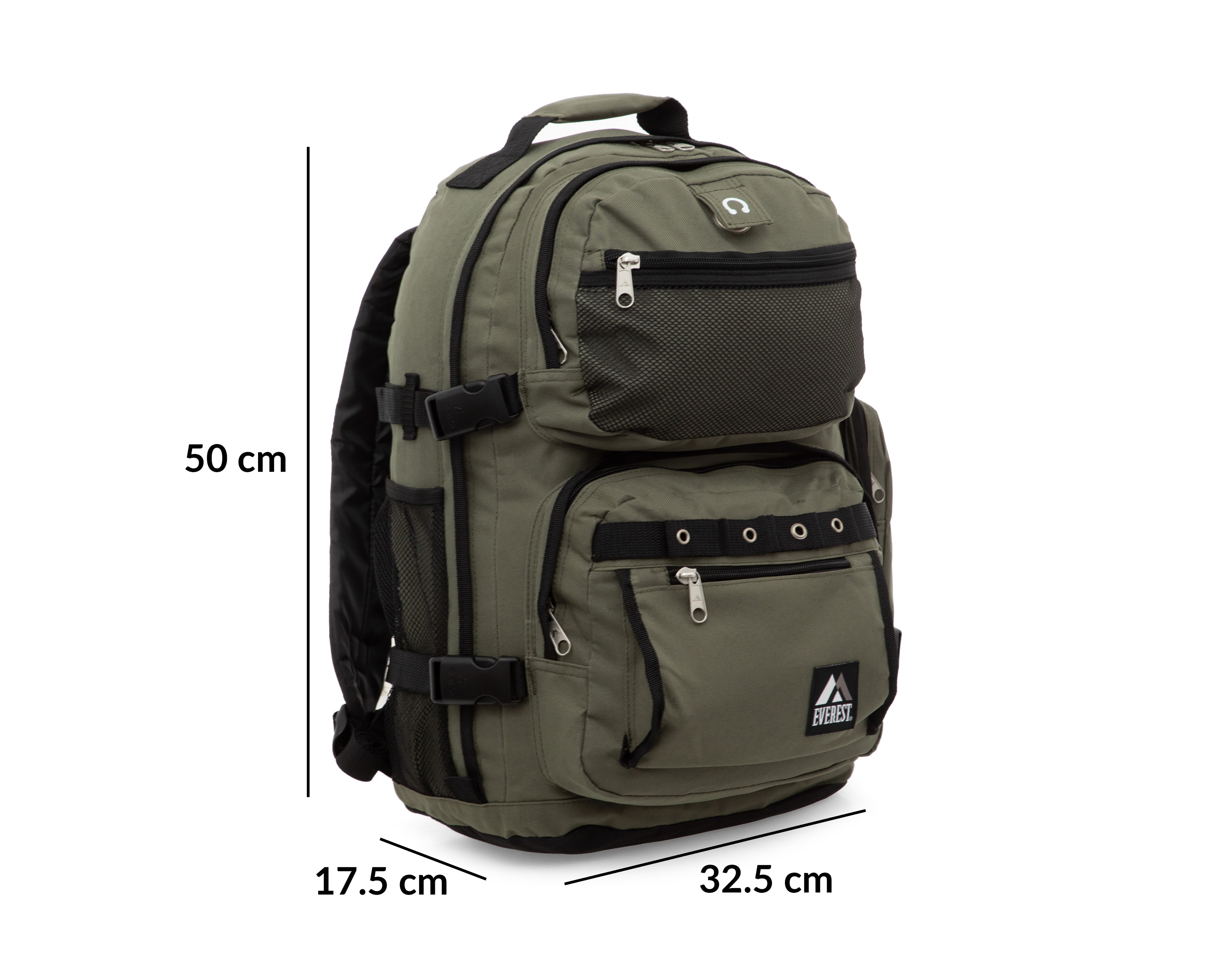 Foto 8 pulgar | Foto 7 | Mochila Everest Verde Olivo