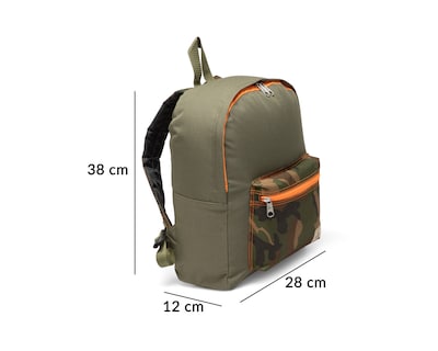Foto 7 | Foto 7 | Mochila Escolar Everest Verde Olivo