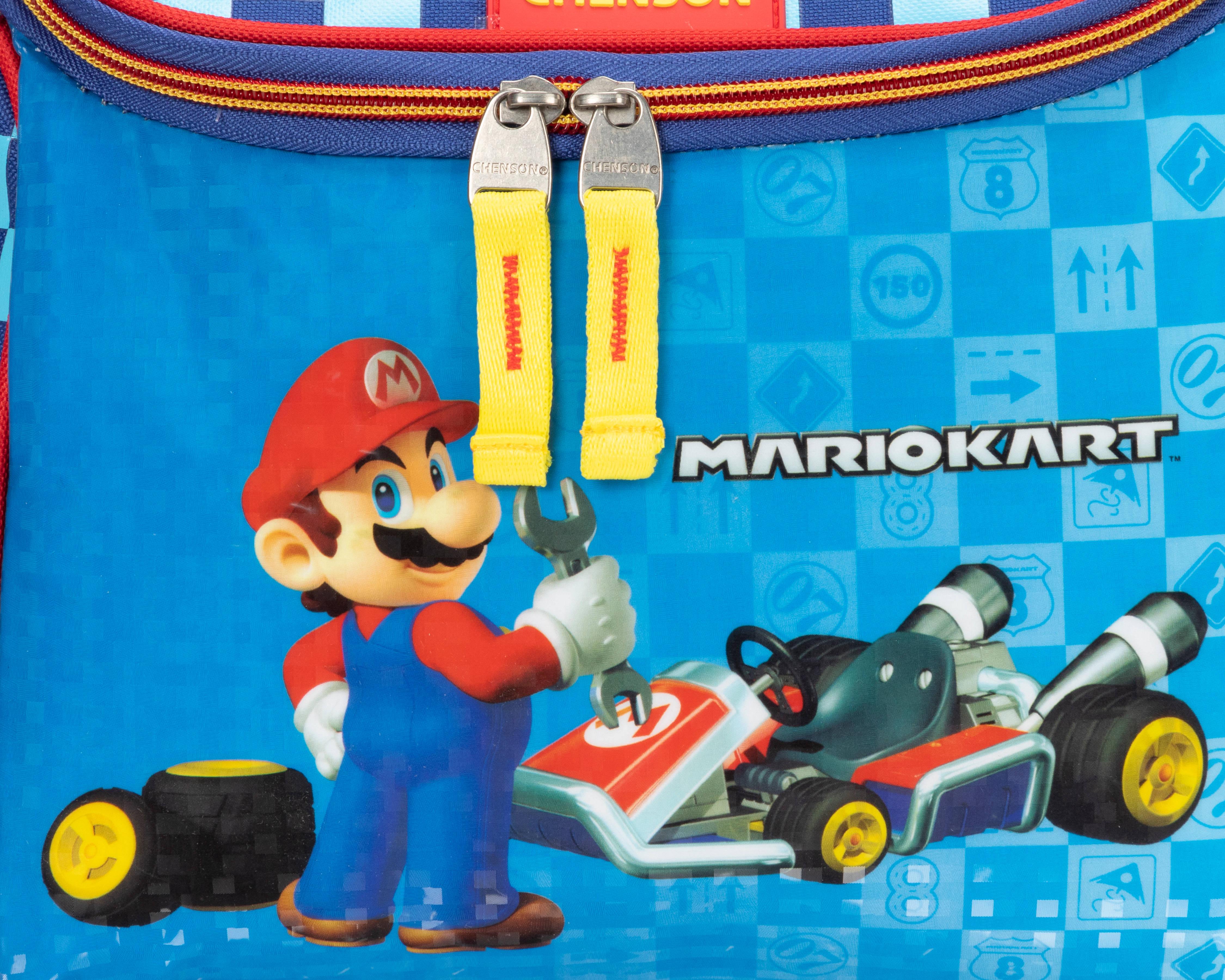 Foto 6 pulgar | Foto 5 | Lonchera Escolar Chenson Mario Kart Azul