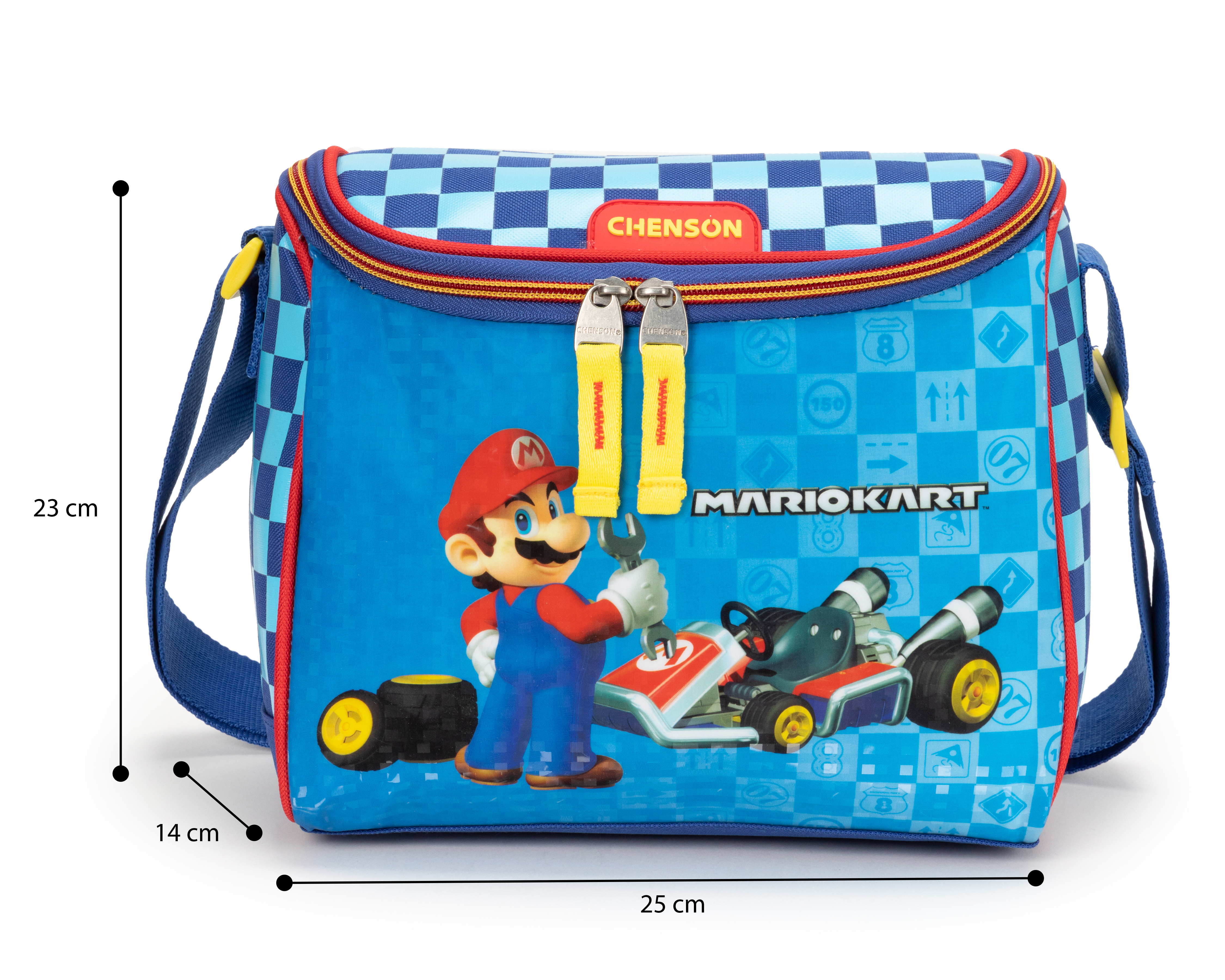 Foto 7 pulgar | Foto 6 | Lonchera Escolar Chenson Mario Kart Azul
