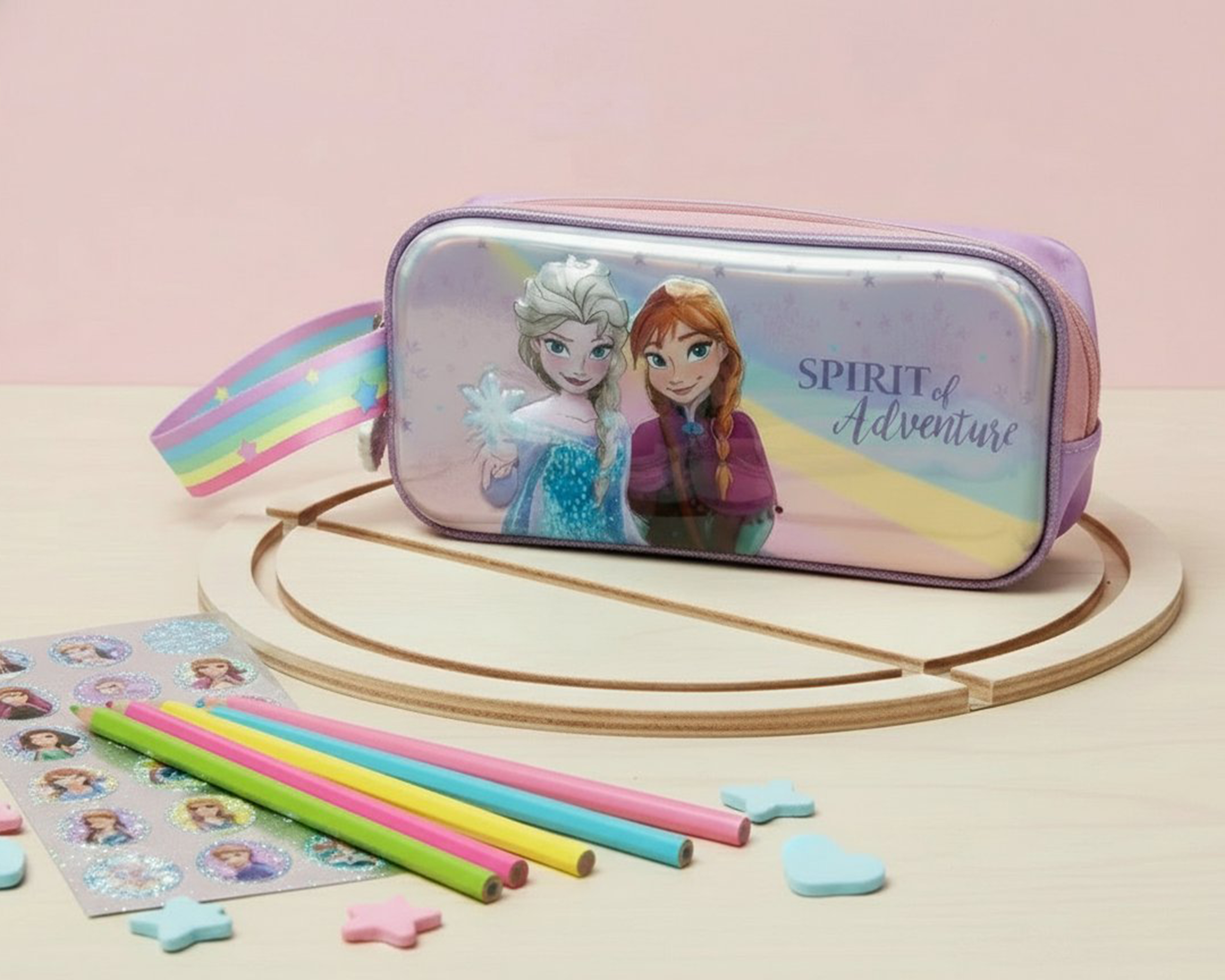 Foto 6 | Foto 6 | Lapicera Escolar Disney Frozen Elsa y Anna