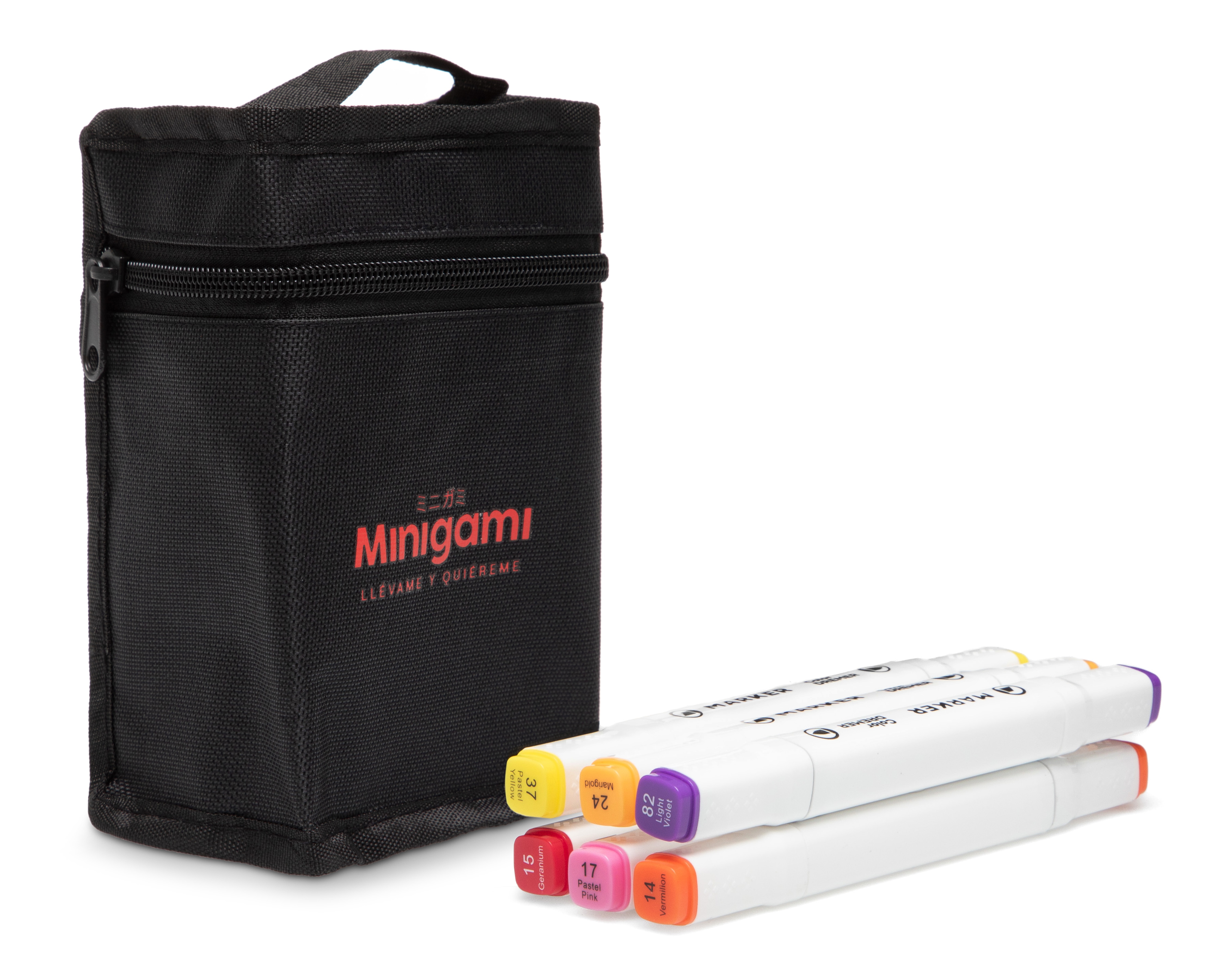 Plumones Minigami con Estuche 20 Piezas