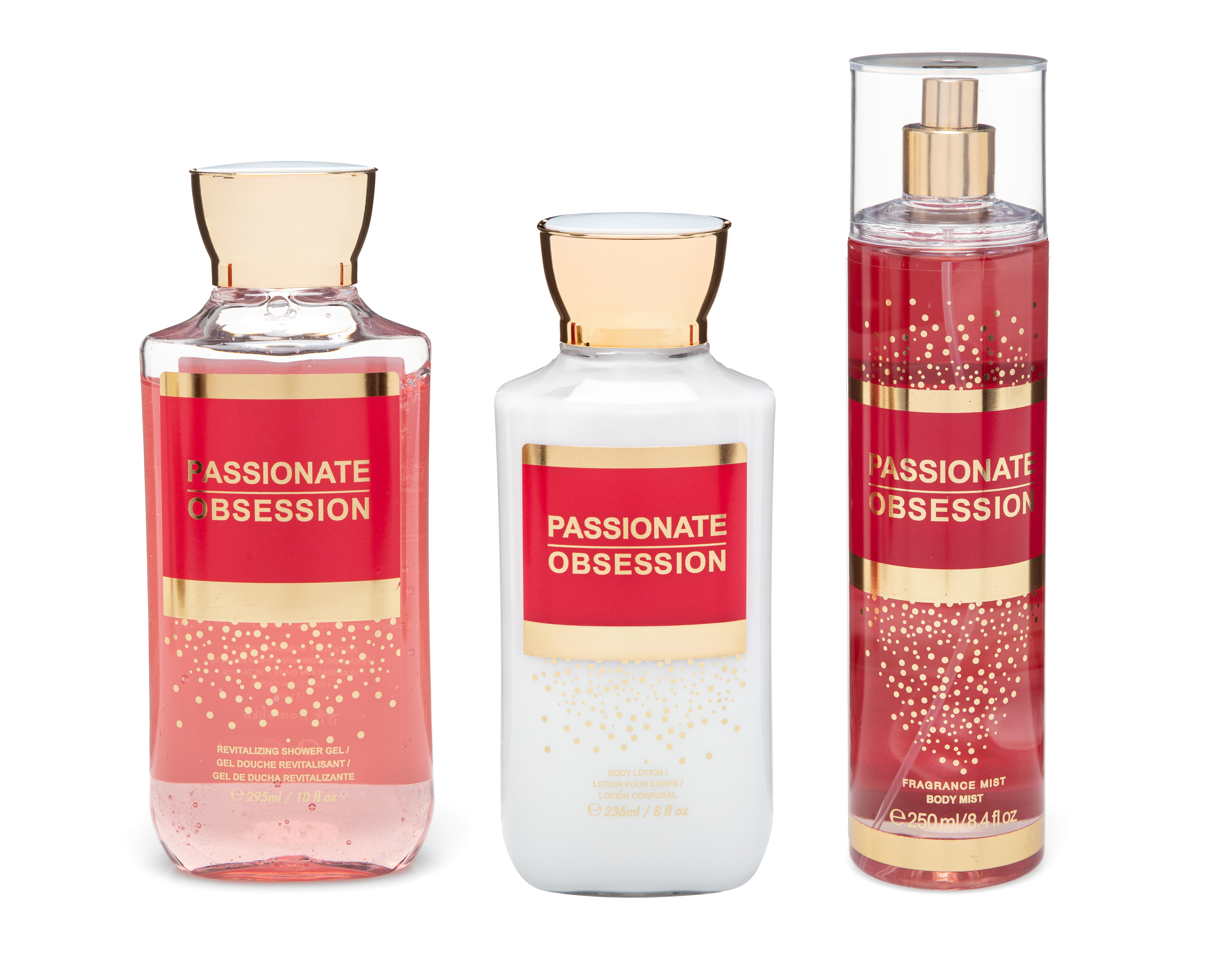 Body y Accesorios Homelike Passionate Obsession 3 Piezas