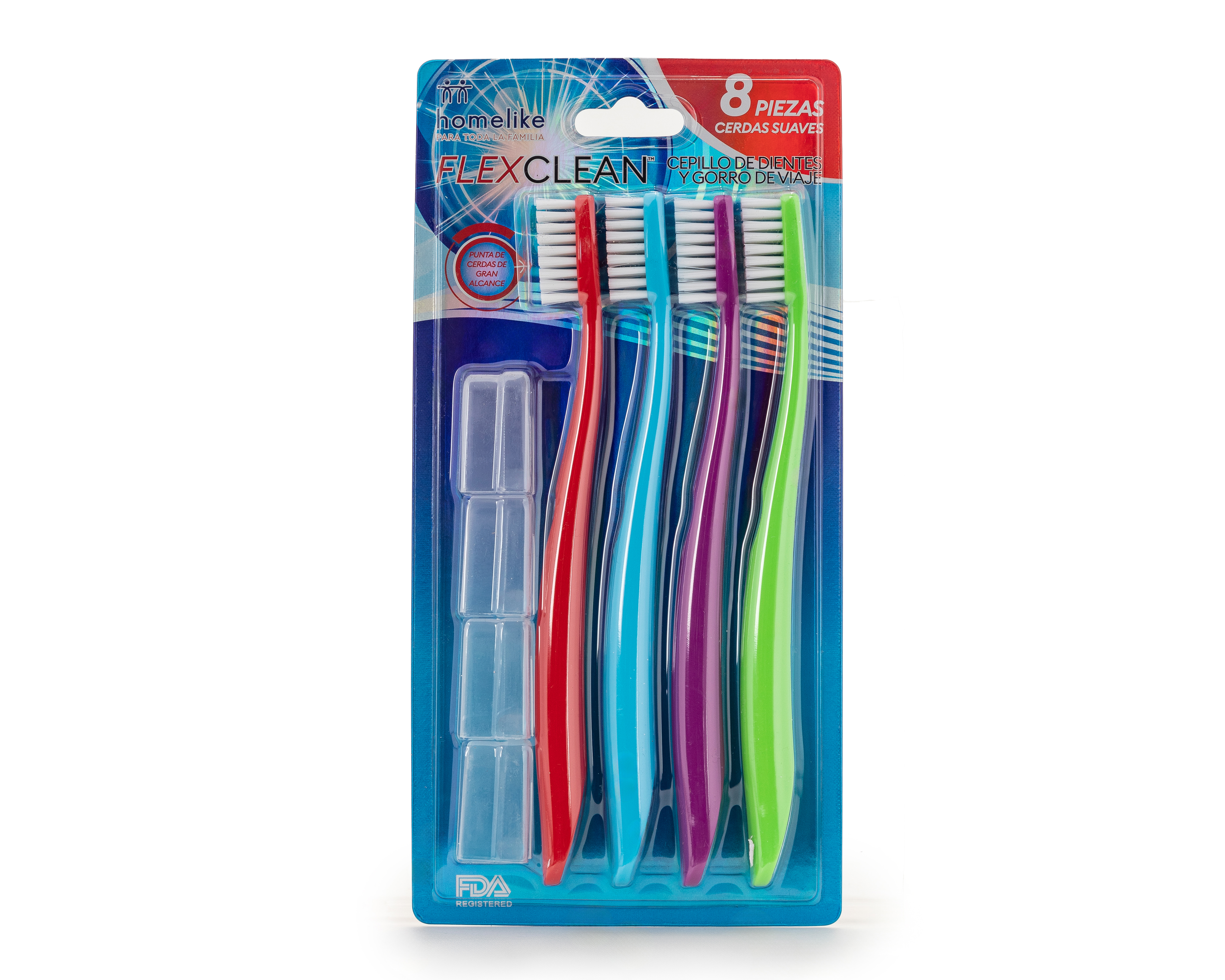 Cepillo Dental Homelike 8 Piezas
