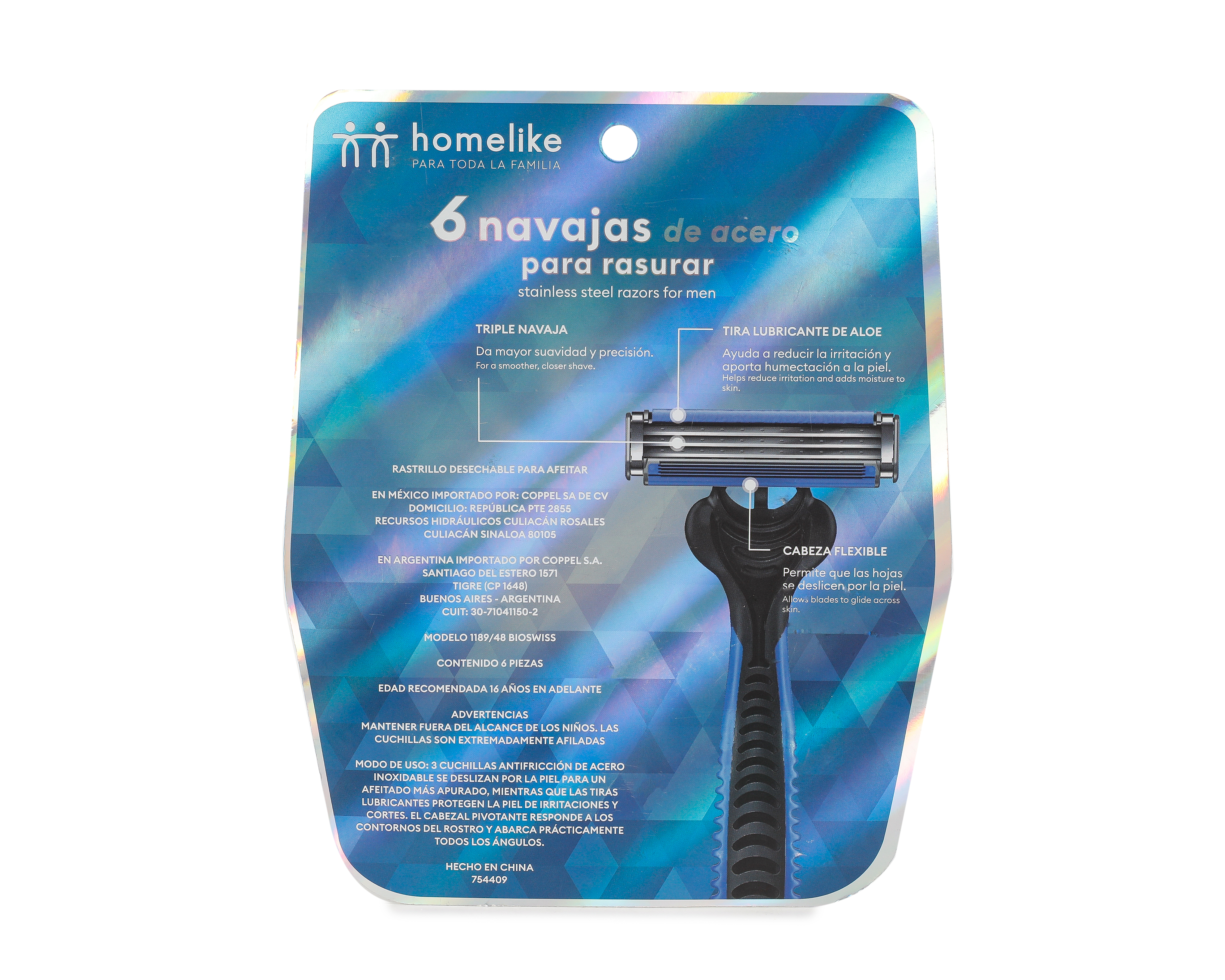 Foto 3 pulgar | Foto 2 | Rastrillo Homelike 3 Piezas